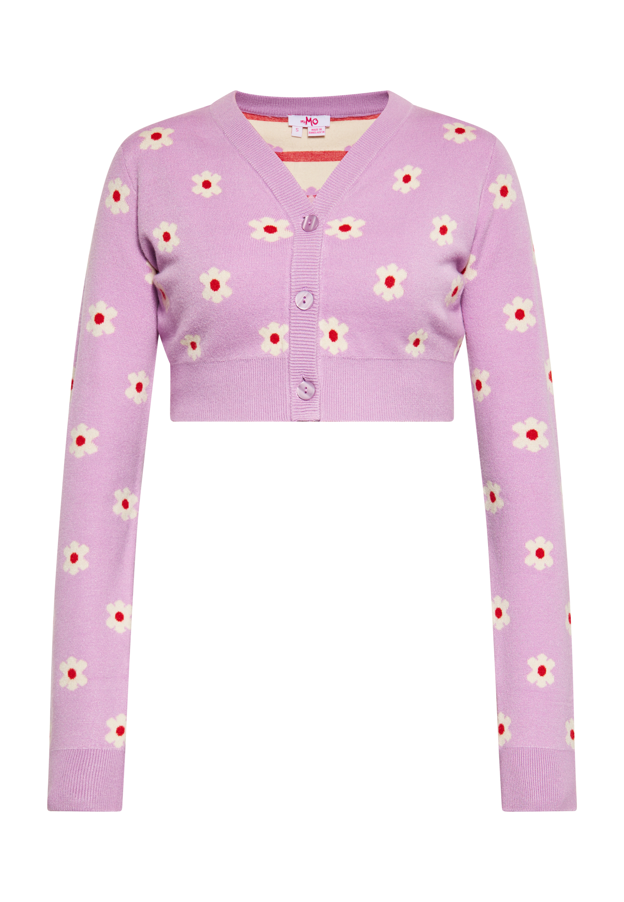 Mymo Vest Dames PAARS ROOM ROOD