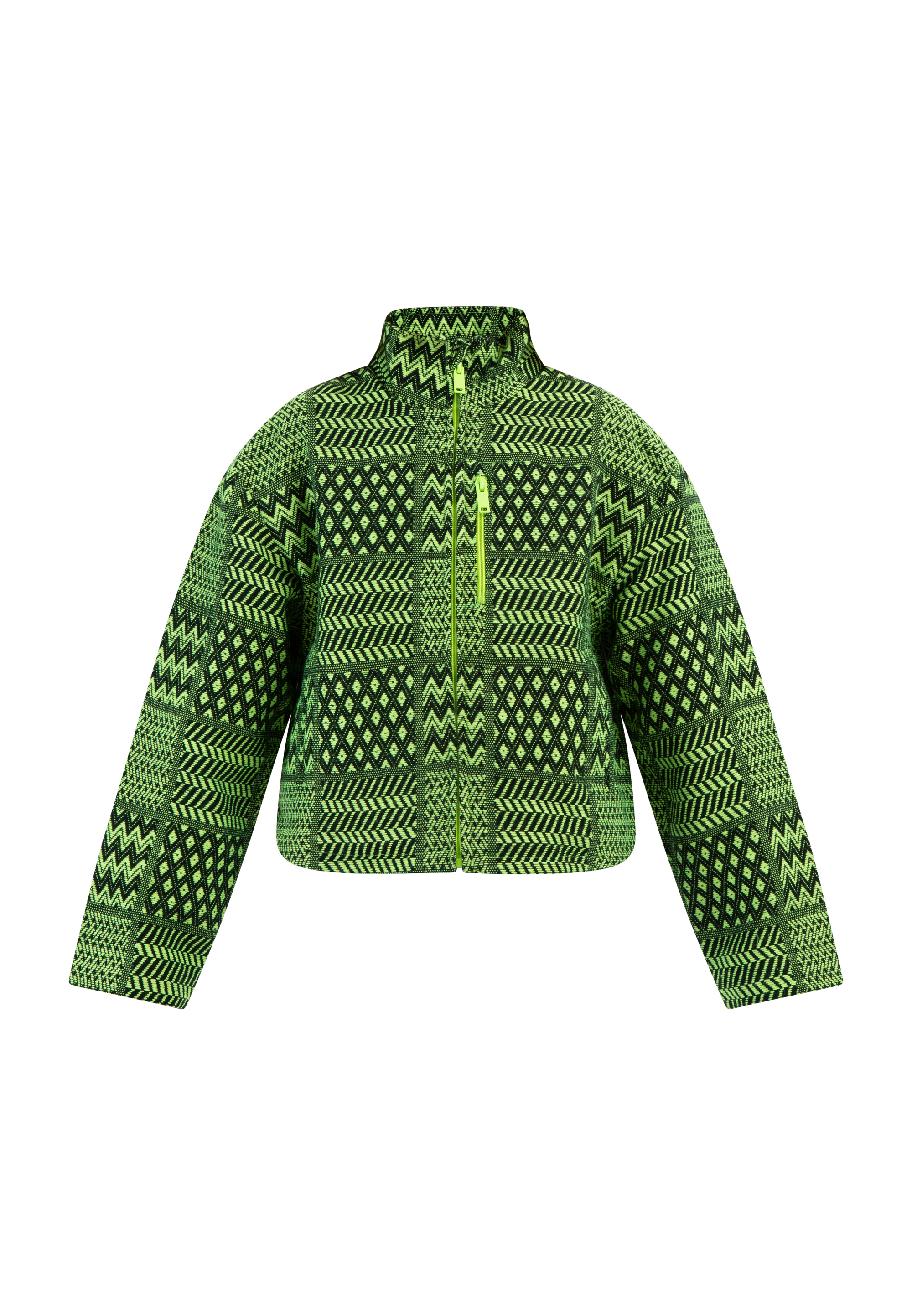 Thumbnail - Mymo Blouson Mädchen Neon Grün Schwarz