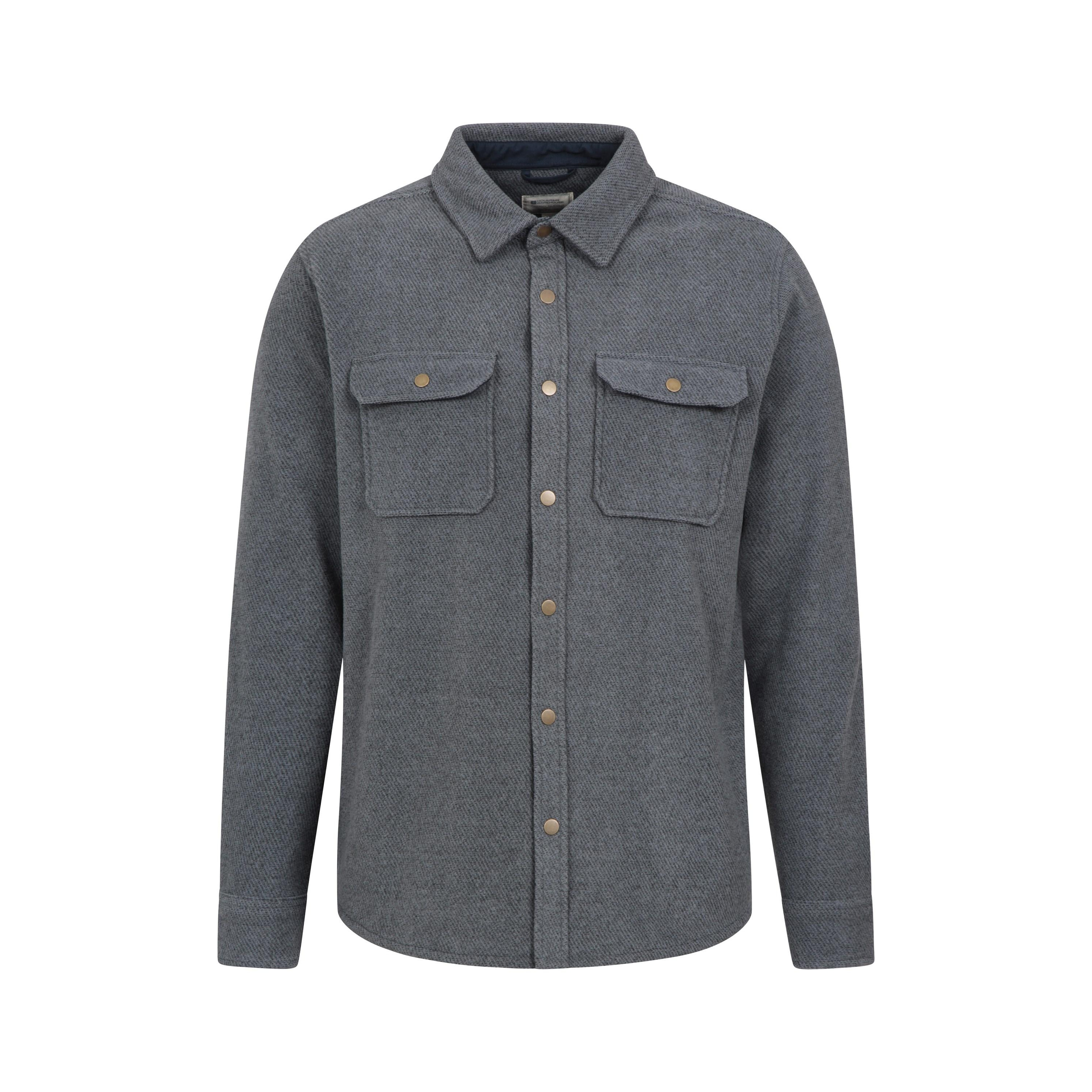 Thumbnail - Mountain Warehouse - "Dresden" Hemd für Herren (Dunkelgrau)