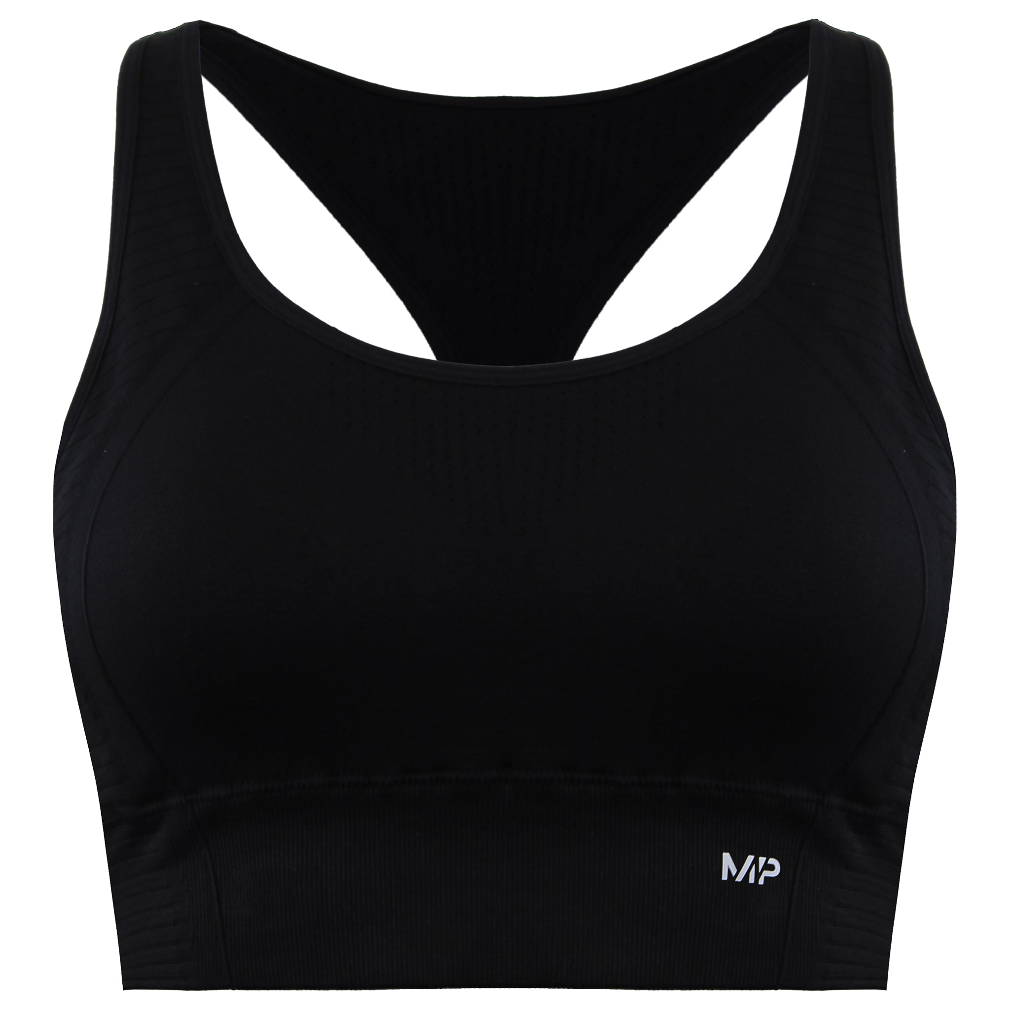 Thumbnail - MyProtein Tempo Ultra Seamless Damen Sport-BH Schwarz