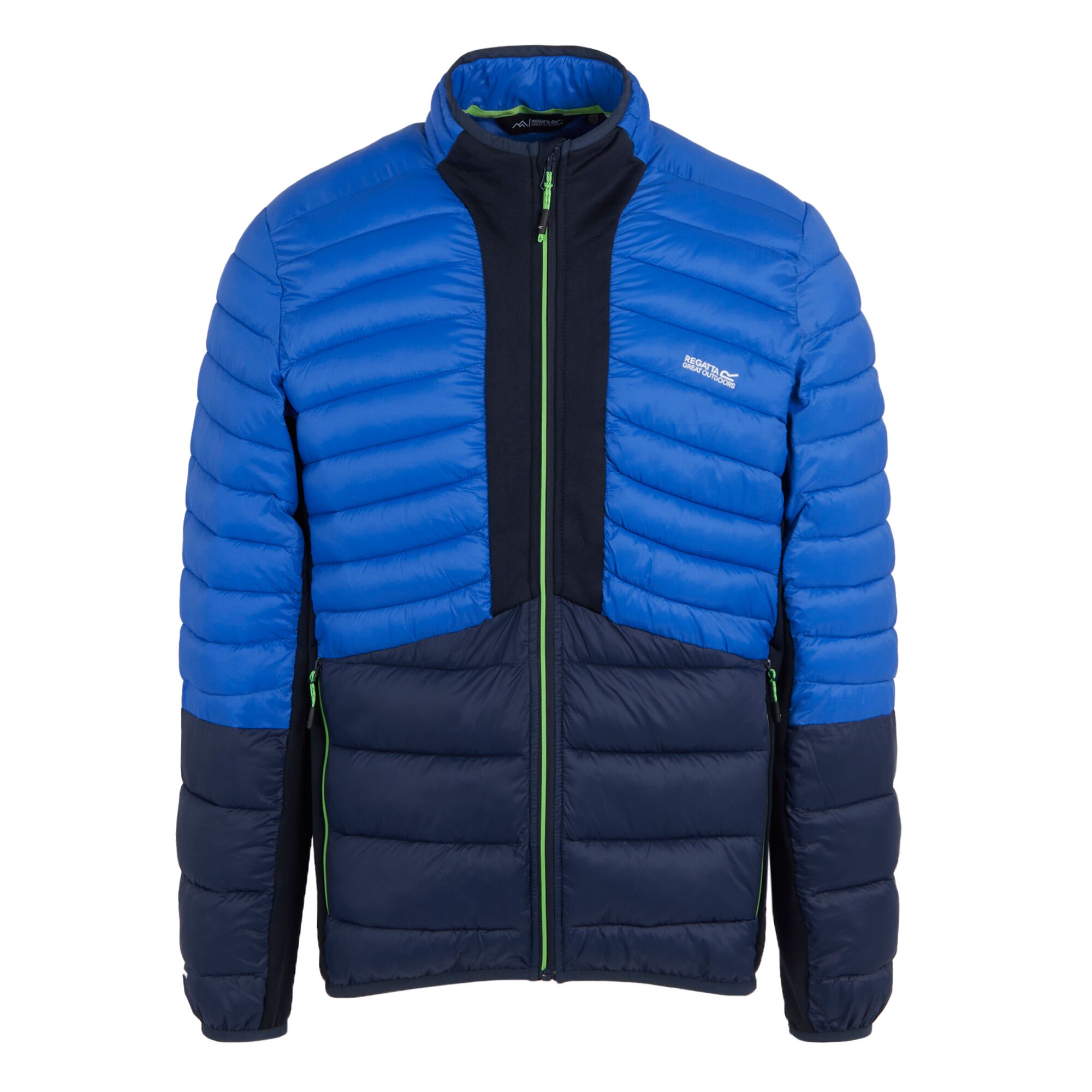 Thumbnail - Regatta - "Leedre" Hybridjacke für Herren (Königsblau/Marineblau)