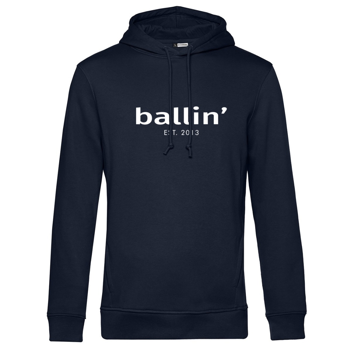 Thumbnail - Basic Hoodie von Ballin Est. 2013 in der farbe Blau und in größe XXL.