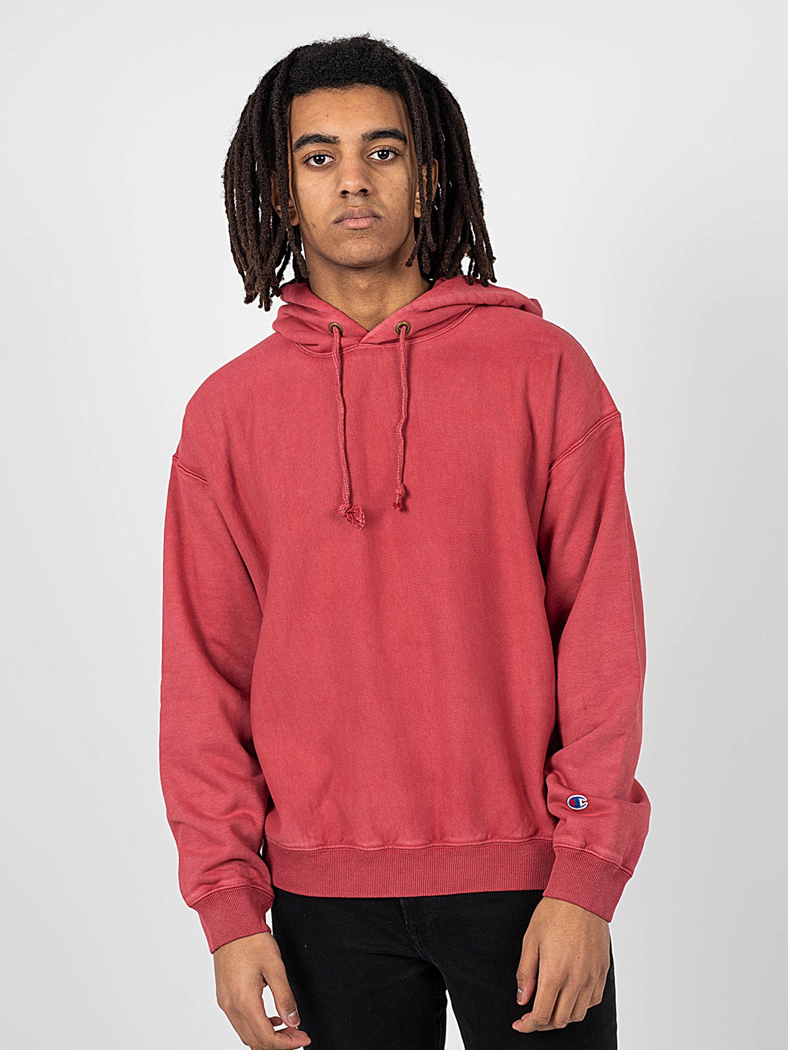 CHAMPION Sweatshirt Röd för män herr – bild 2