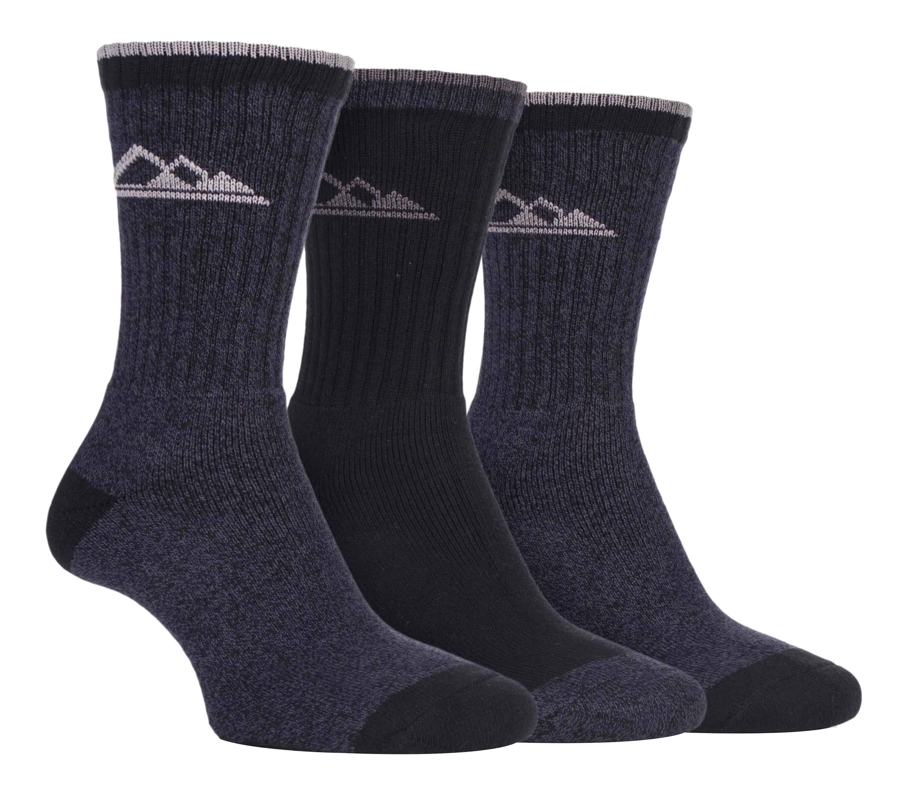 Thumbnail - 3 Paar leichte, atmungsaktive Damen-Wandersocken mit Fußgewölbestütze