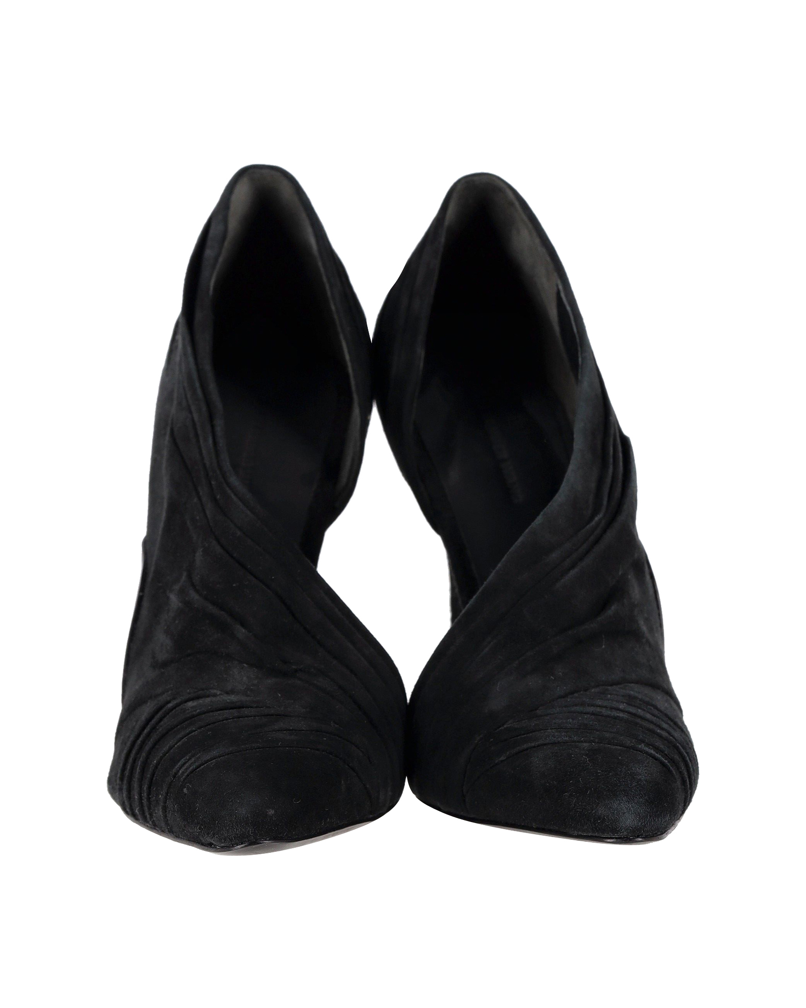 Alexander Wang Pre-owned Alexander Wang Marcelia Runway Pumpar i Svart Mocka pumps dam – bild 2