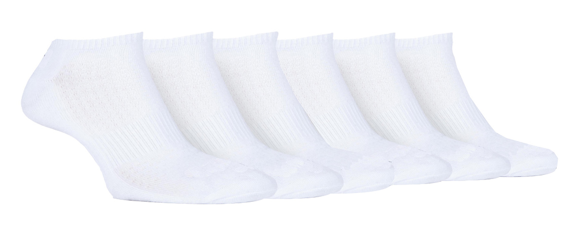 JEEP - 6 Paar Damen Performance Poly Low Knöchel Länge Trainer Socken