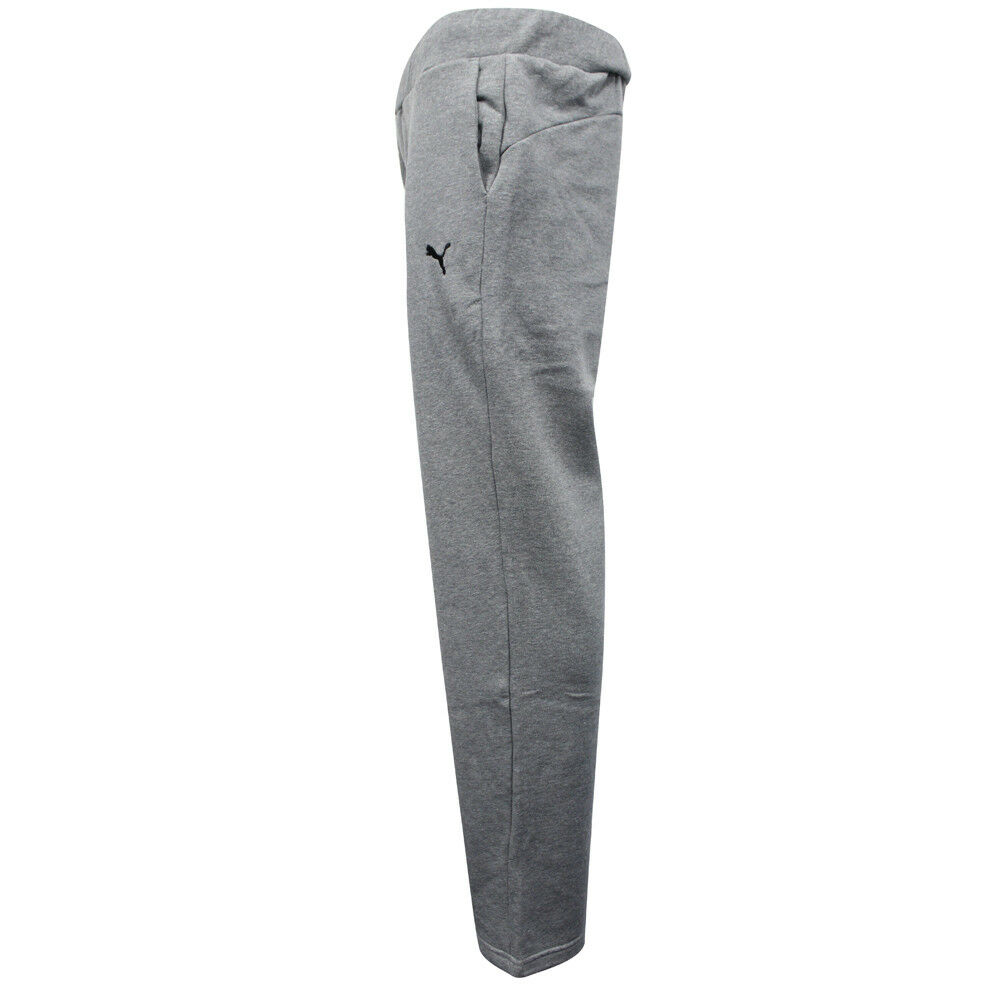 Puma Essential Sweatpants Herr Gym Jogging Träningsbyxor Underdel Grå 591646 03 P4C – bild 2