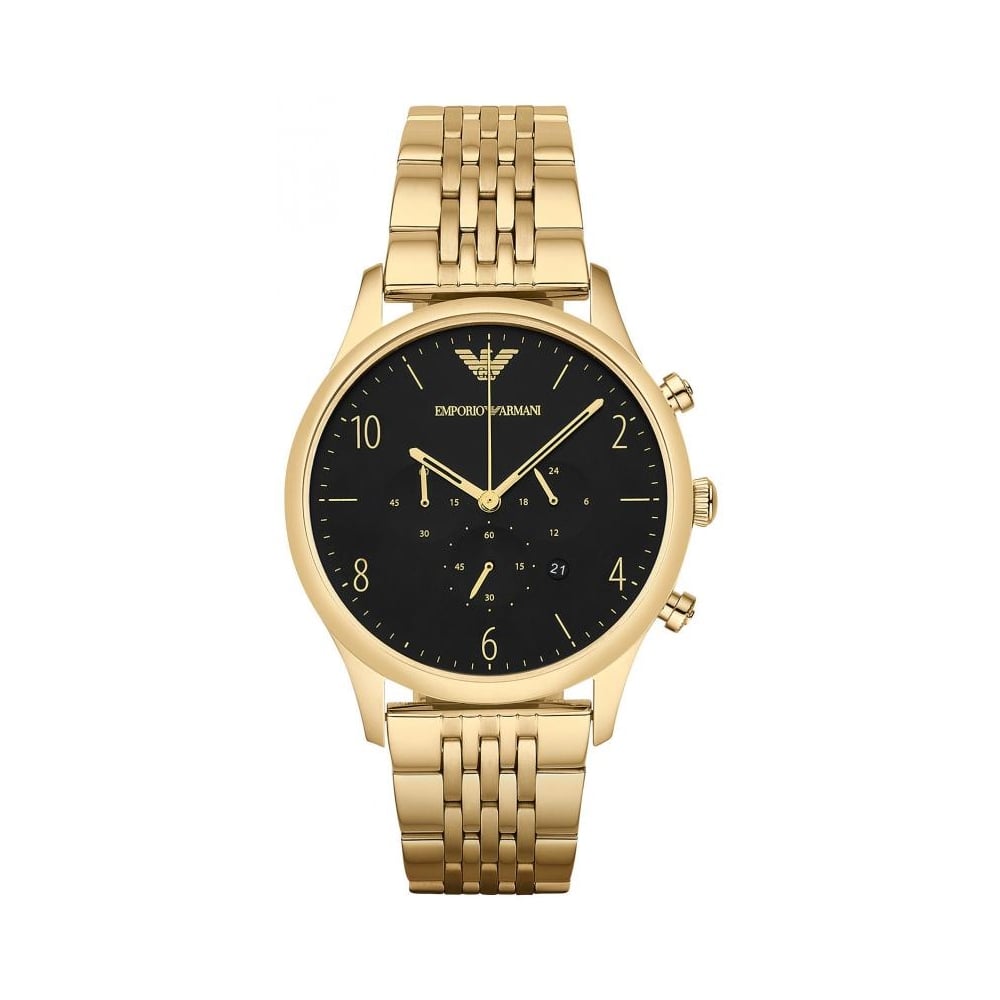 Emporio Armani Mens' Beta Chronograph Watch AR1893 analoga klockor herr – bild 2