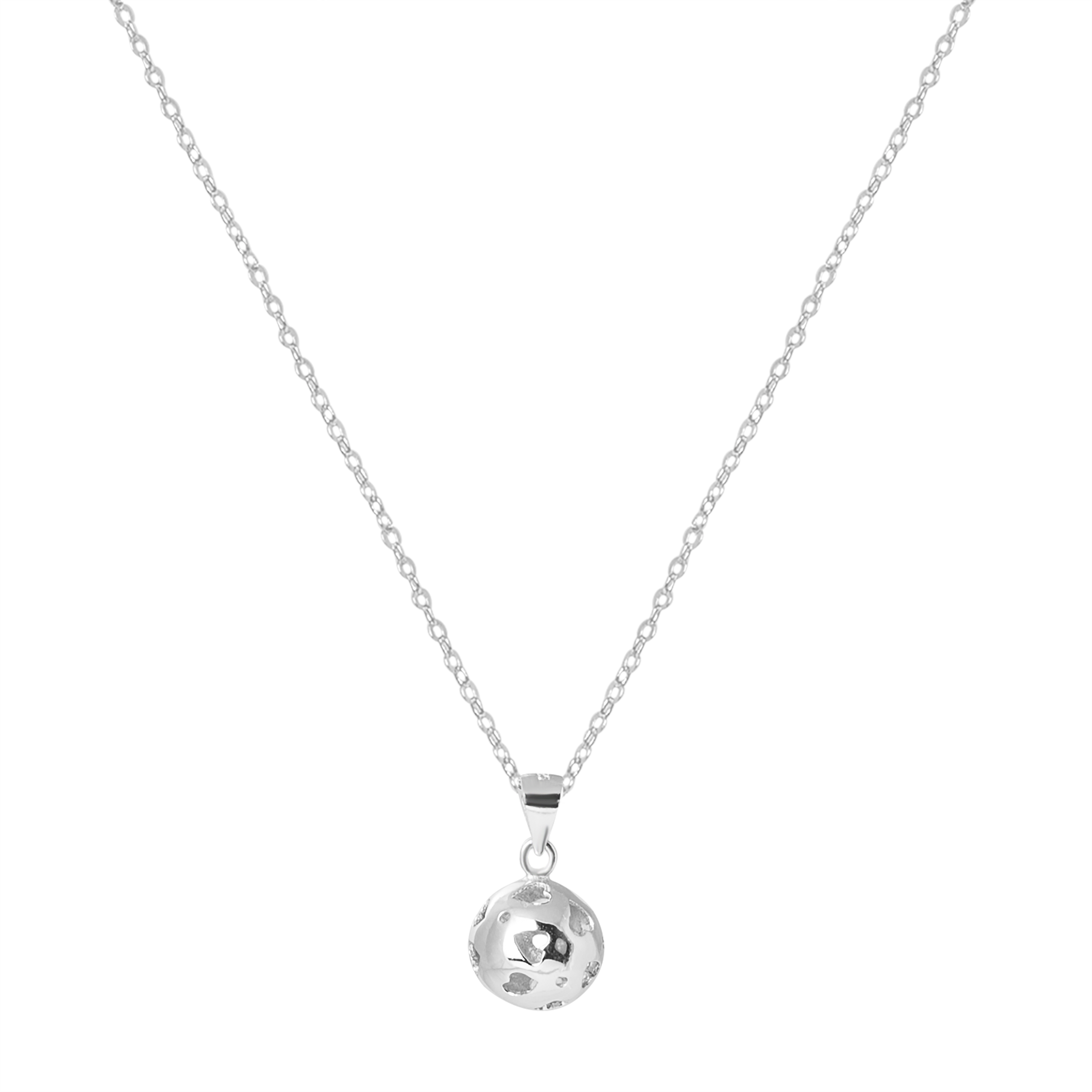 Thumbnail - Luxenter-Halskette, 925er Sterlingsilber, rhodiniert yedia