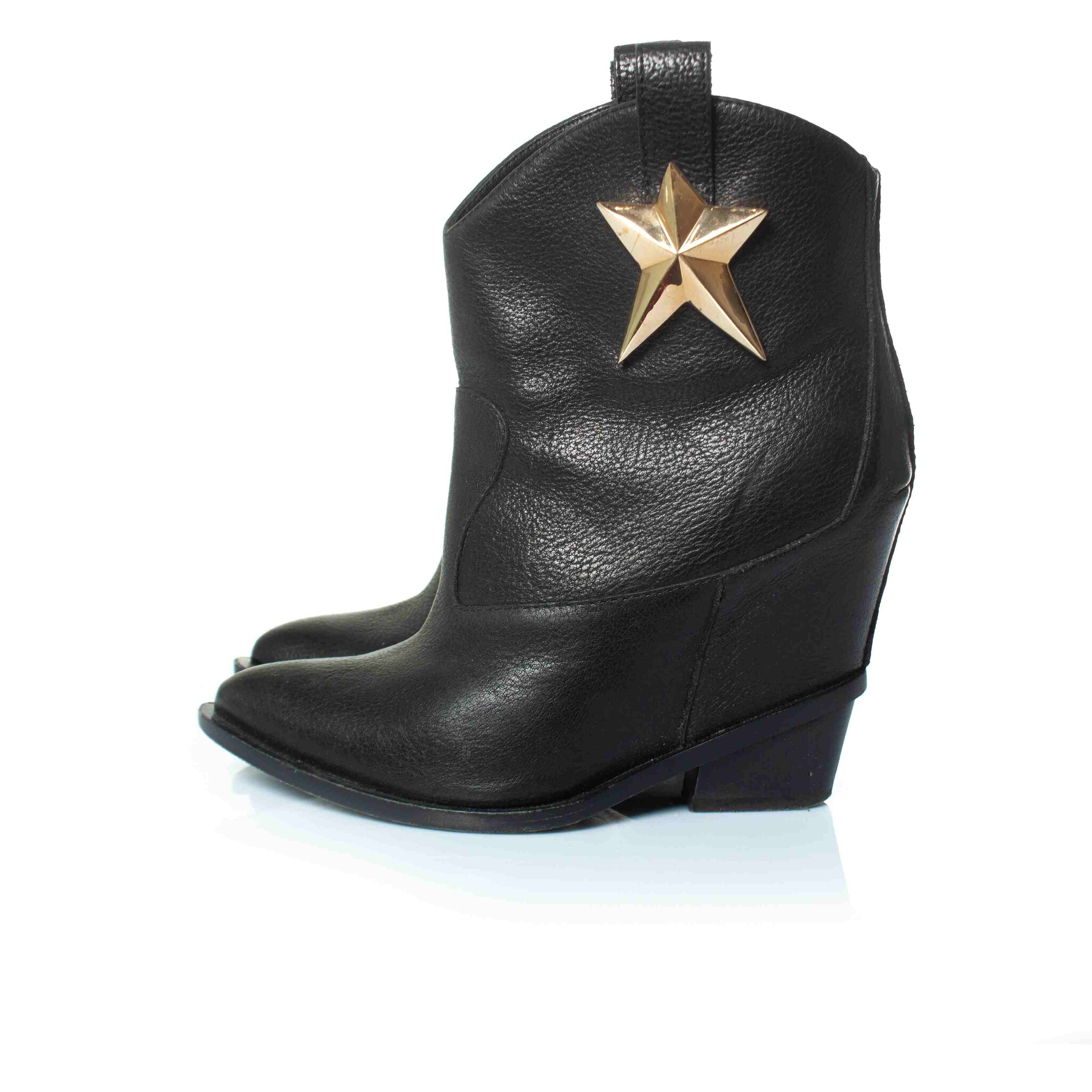 Giuseppe Zanotti Pre-owned dolda plattform kil stjärnstövlar dam – bild 2