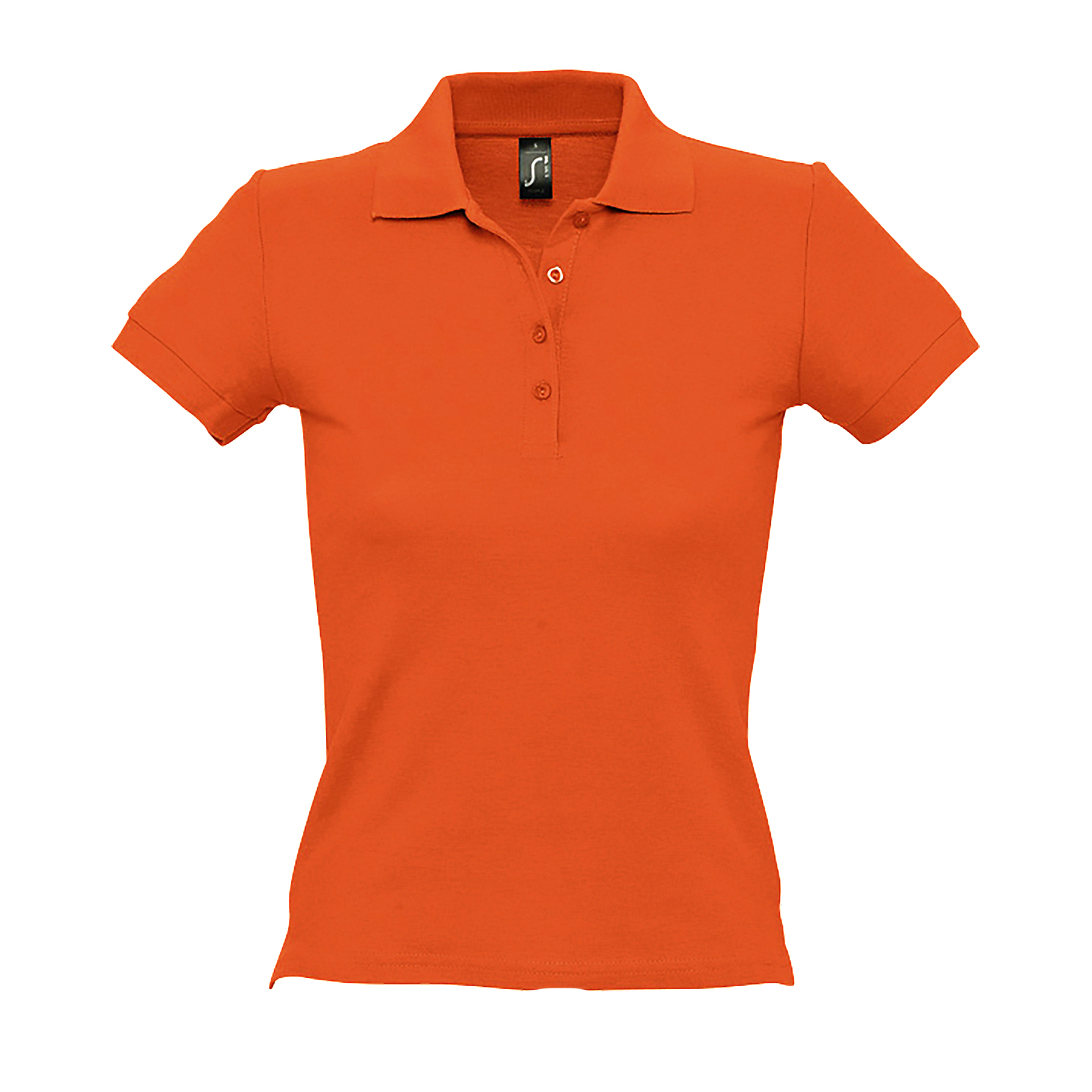 Thumbnail - SOLS - PEOPLE Kurzärmeliges Polo-Shirt - Damen (Orange)