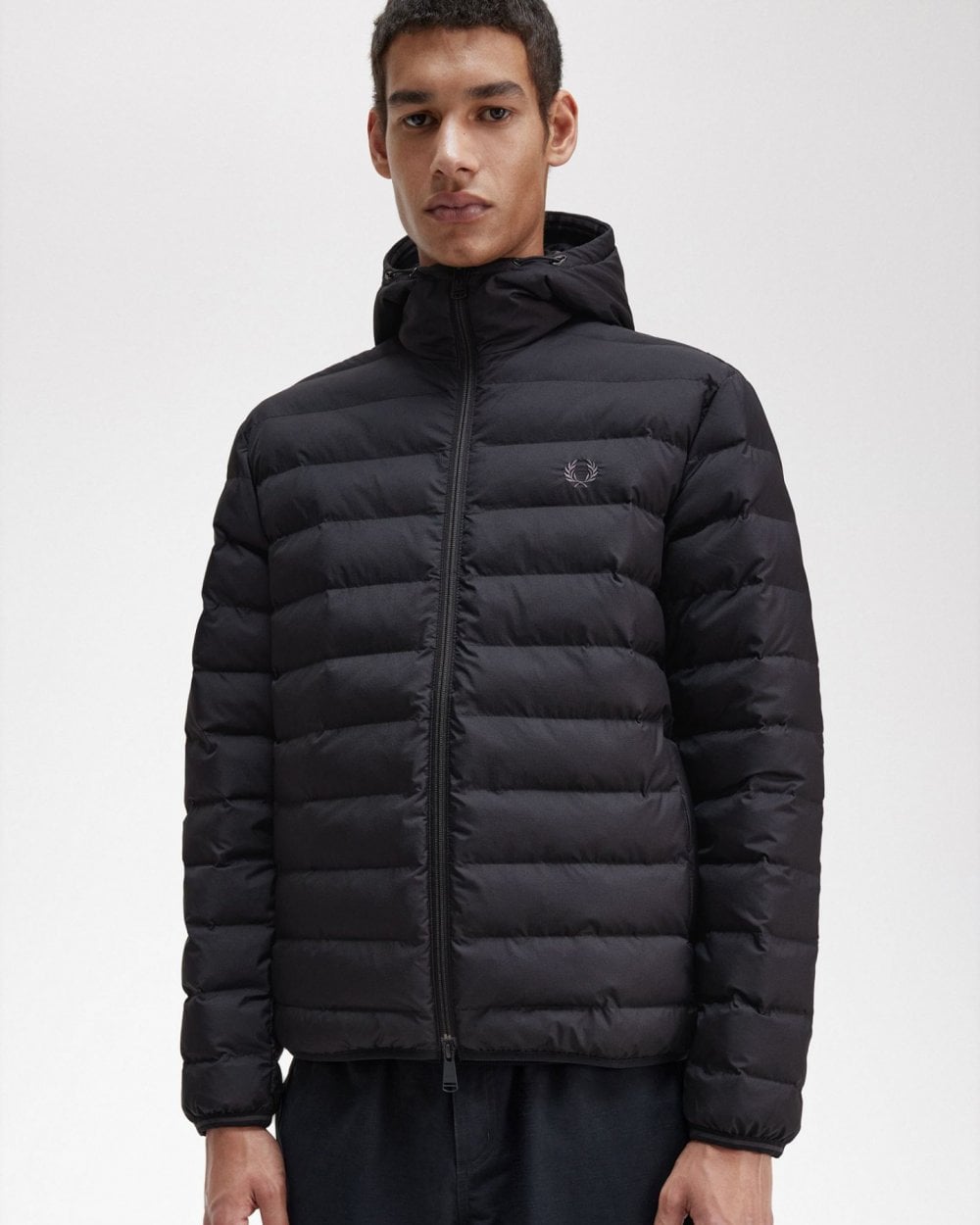 Fred Perry Fredperry Fp Hooded Insulated Jacket