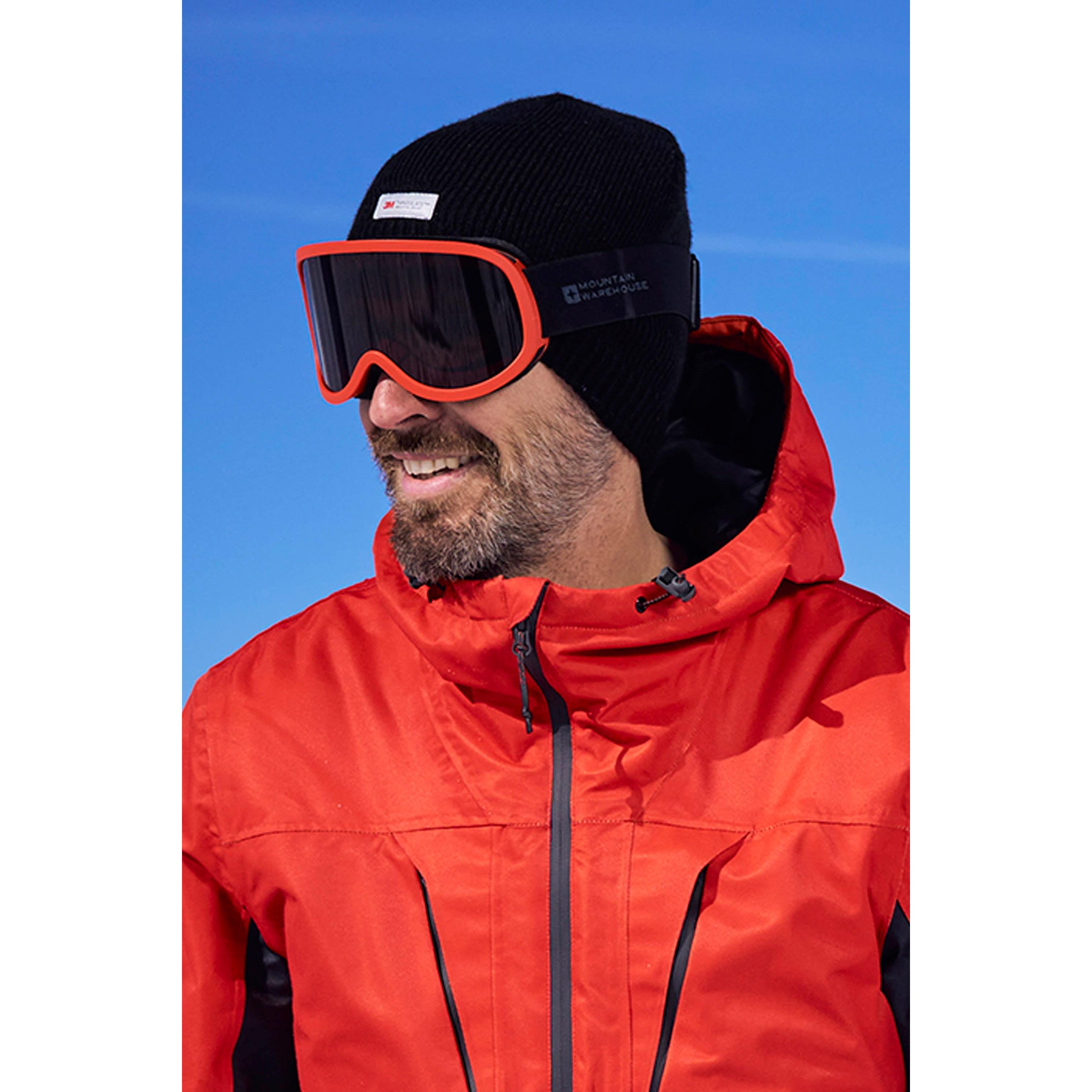 Thumbnail - Mountain Warehouse - Herren/Damen Unisex Skibrille (Rot)