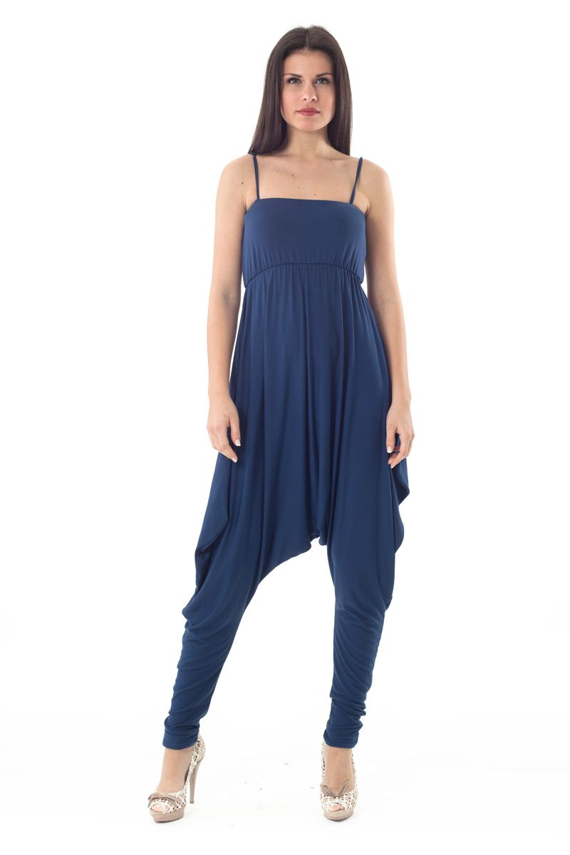 Harem jumpsuit met bandjes