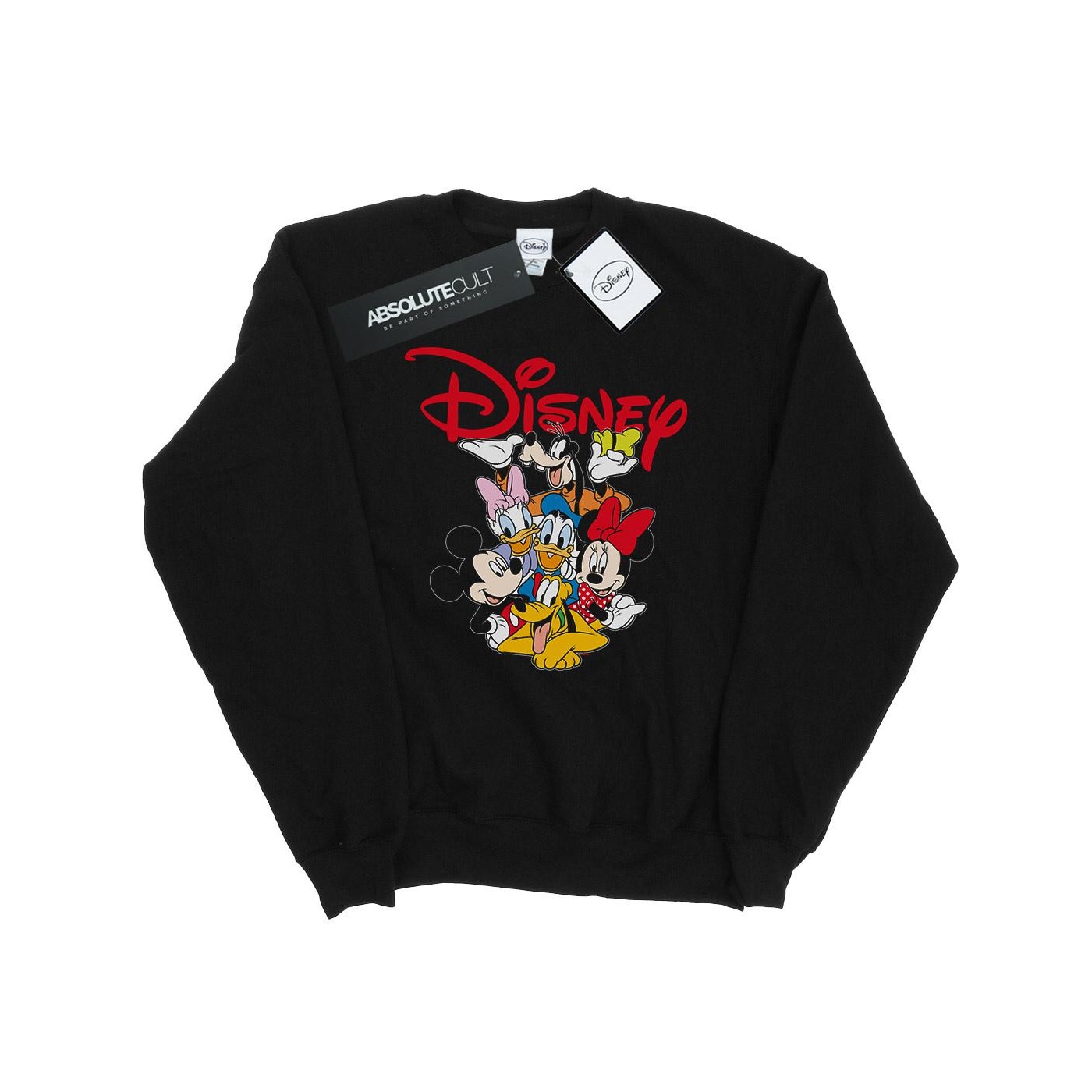 Thumbnail - Disney - "Mickey Mouse Crew" Sweatshirt für Herren (Schwarz)