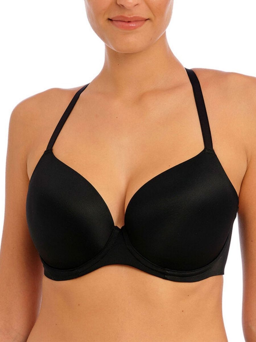 Freya Womens Undetected T-Shirt Bra - Black Polyamide - Size 30G