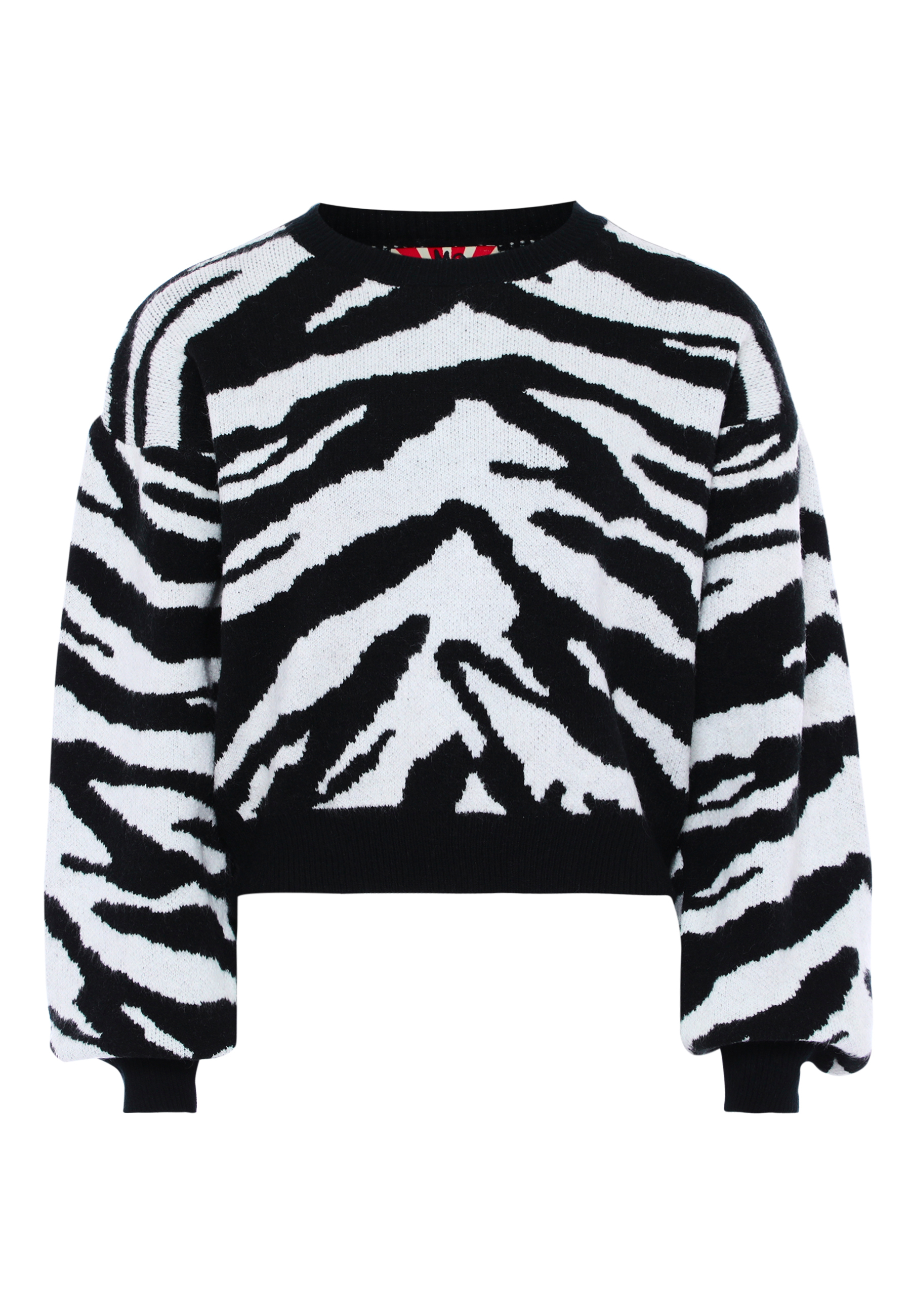 Mymo Jumper Dames zwart en wit