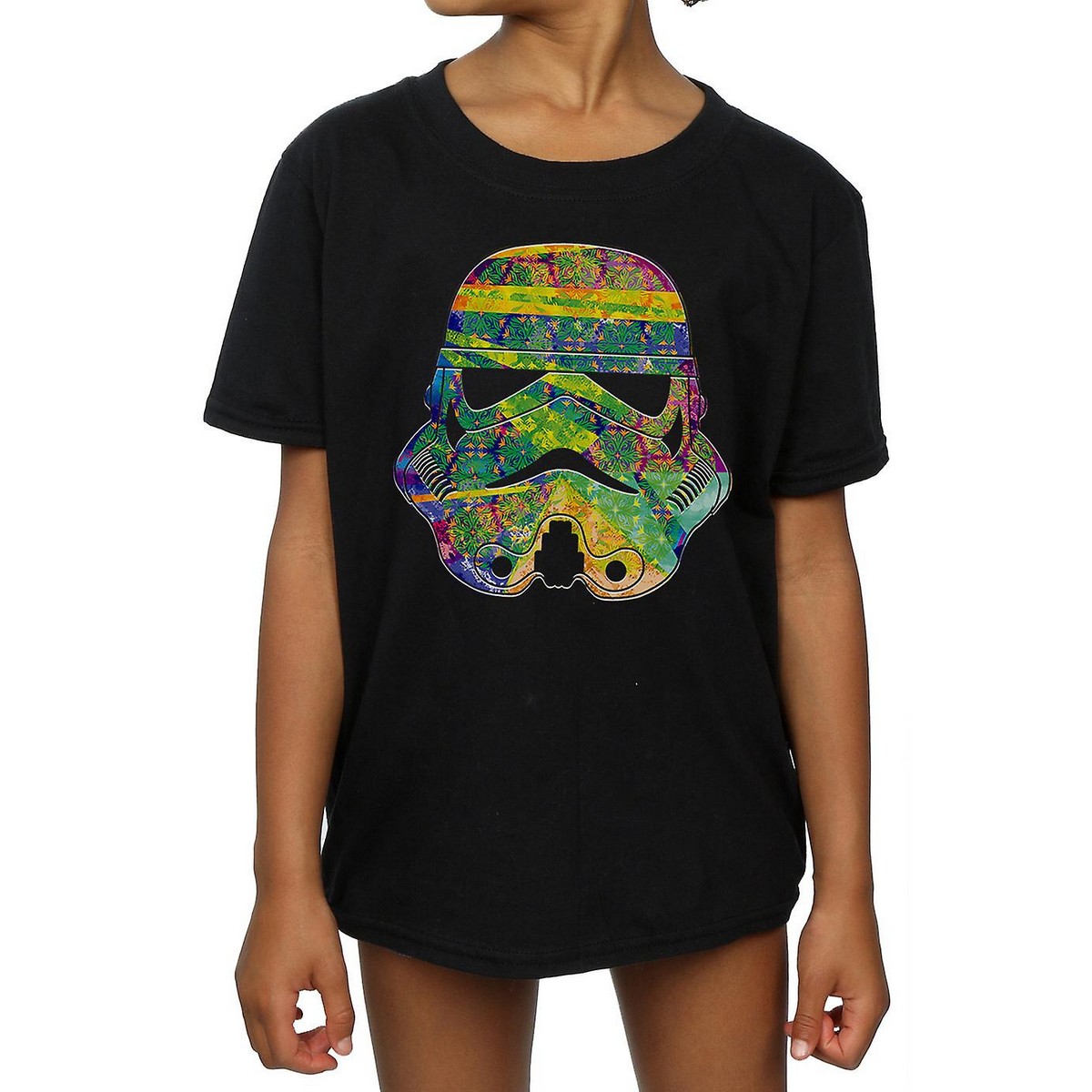 Thumbnail - Star Wars - T-shirt COMMAND - Fille (Noir)