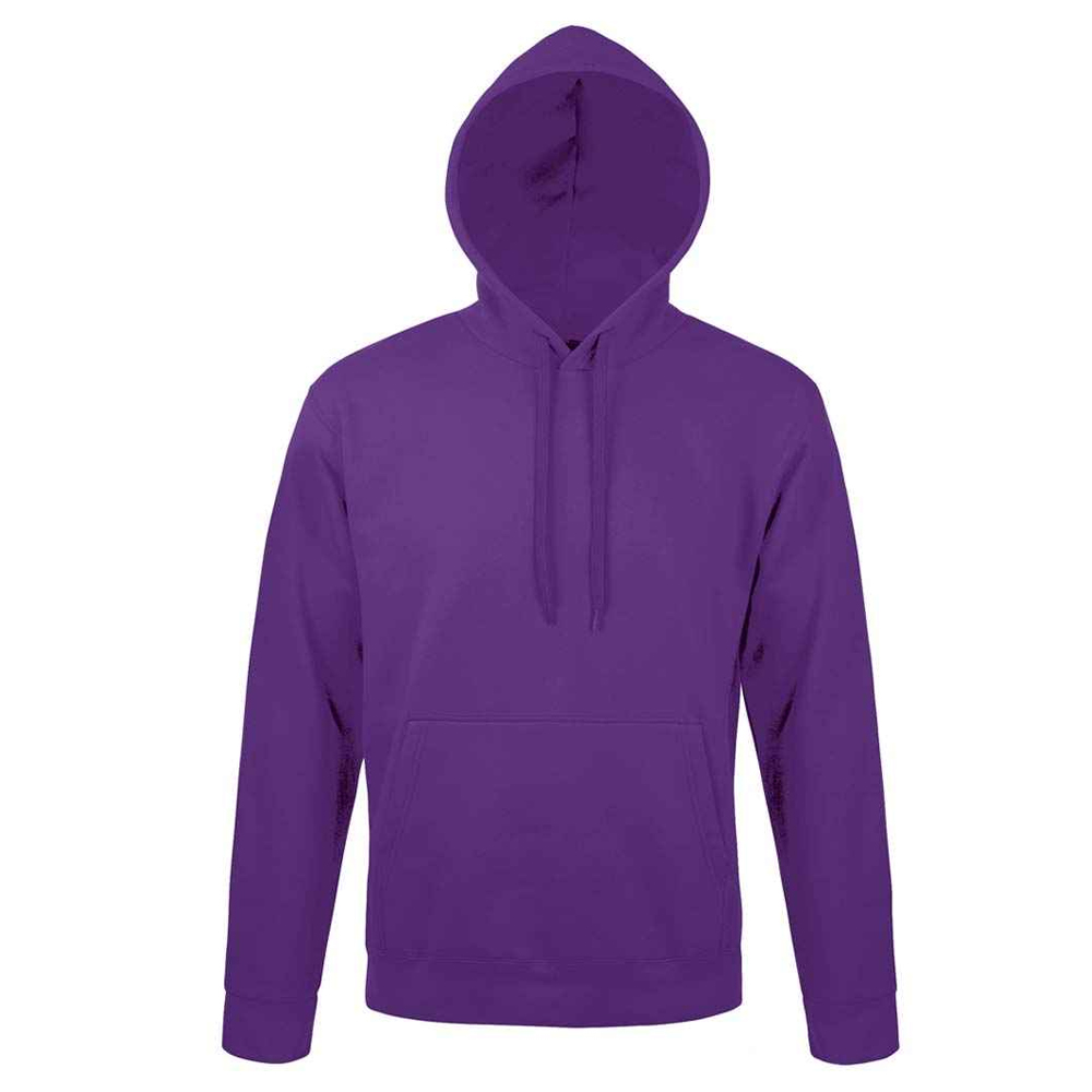 SOLS - "Snake" Kapuzenpullover für Herren/Damen Unisex (Dunkel-Lila)
