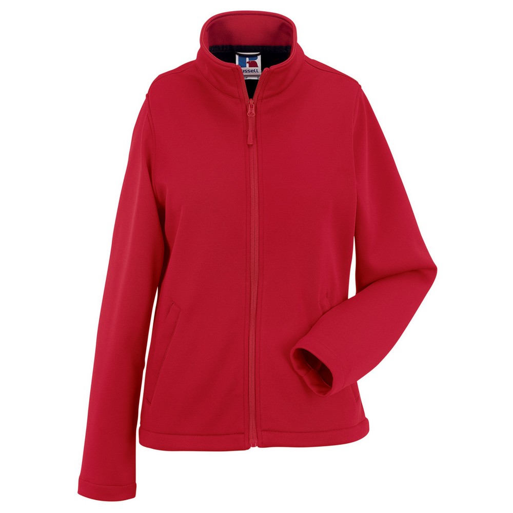 Russell Dames/Dames Slim Soft Shell Jasje (Klassiek rood)