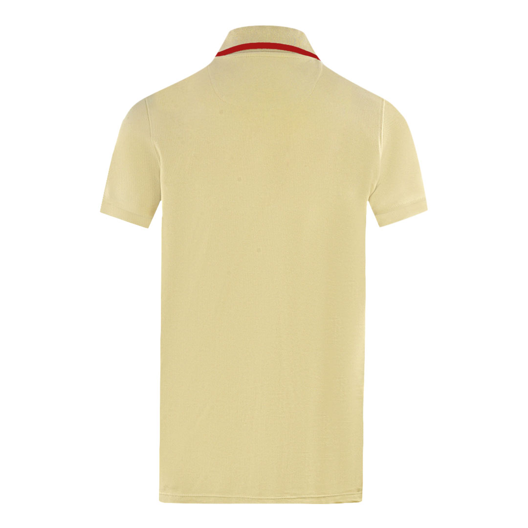Aquascutum London 1851 Beige Polotröja herr – bild 2