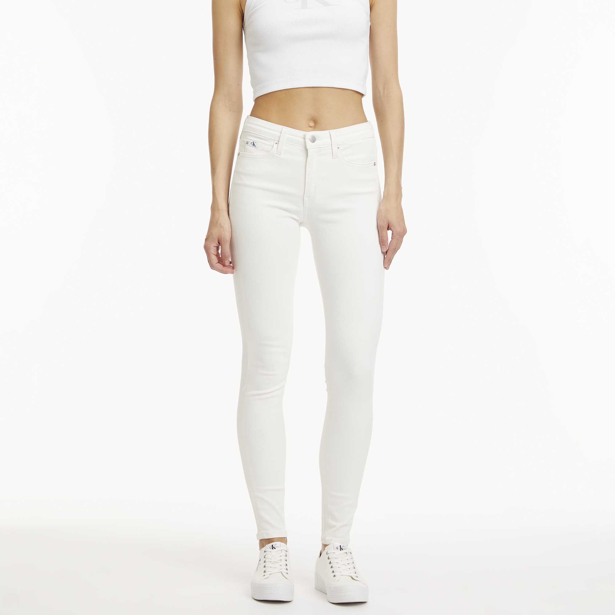Calvin Klein Jeans Ck Jeans Medium Hög Skinny dam – bild 2
