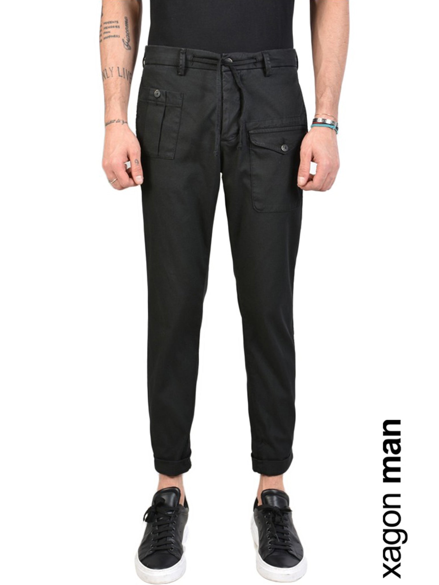 Xagon Man Hose Sidex Herren schwarz ES 52