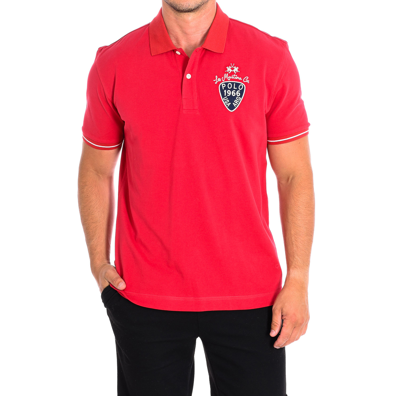 Kortärmad Polo TMP302-PK097 man