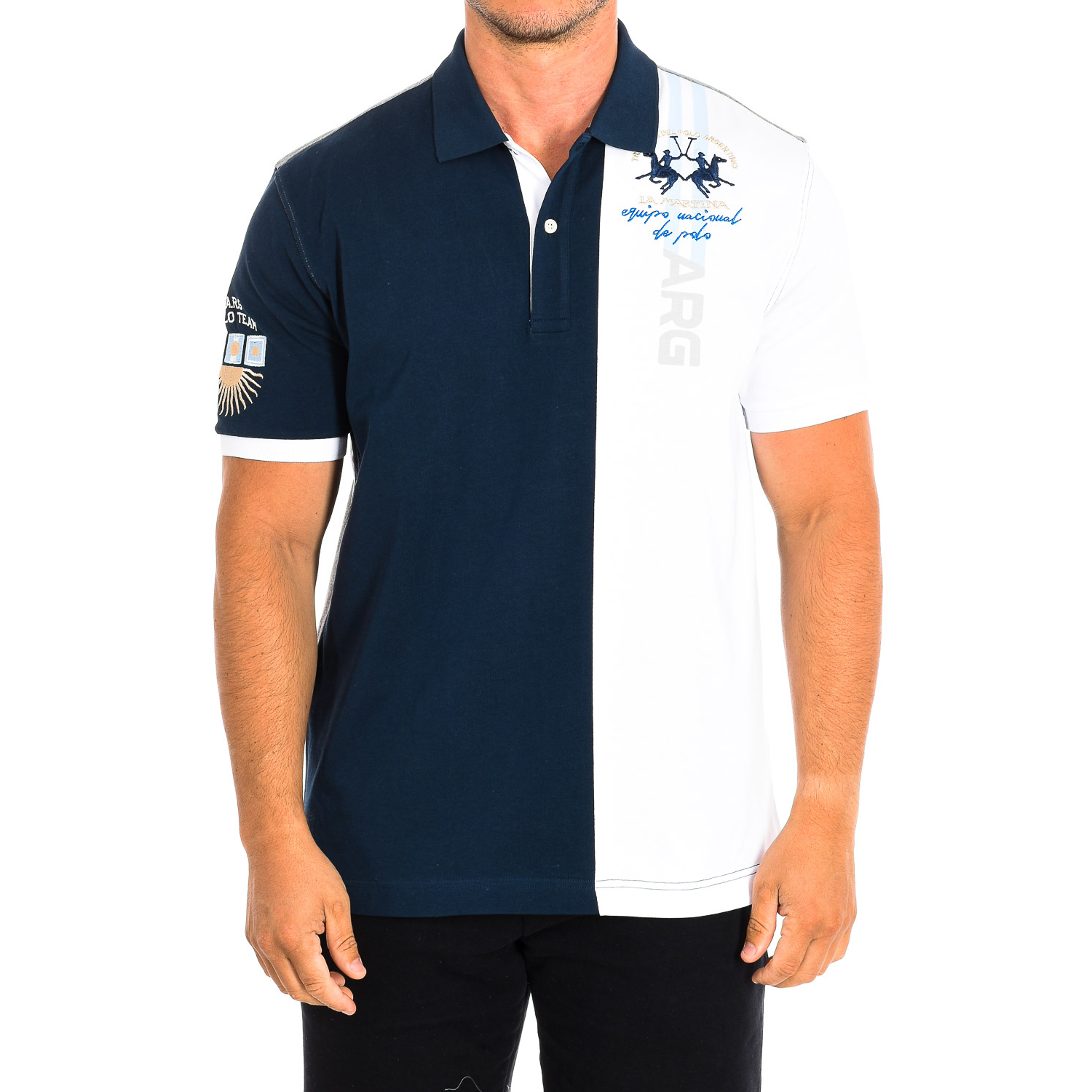 Thumbnail - Polo mit kurzen Ärmeln TMP608-JS303 Mann