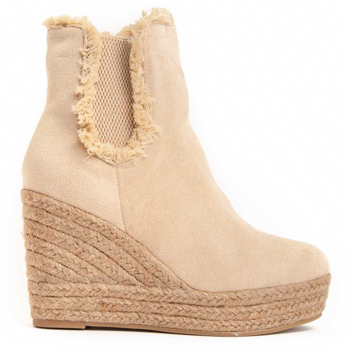 Thumbnail - Montevita Keil-Stiefelette Botilan43 In Beige