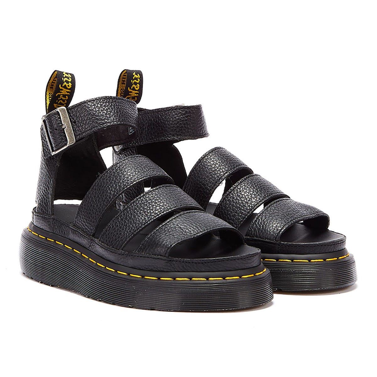 Thumbnail - Dr. Martens Clarissa II Quad Tante Sally Damen Sandalen - (Schwarz)