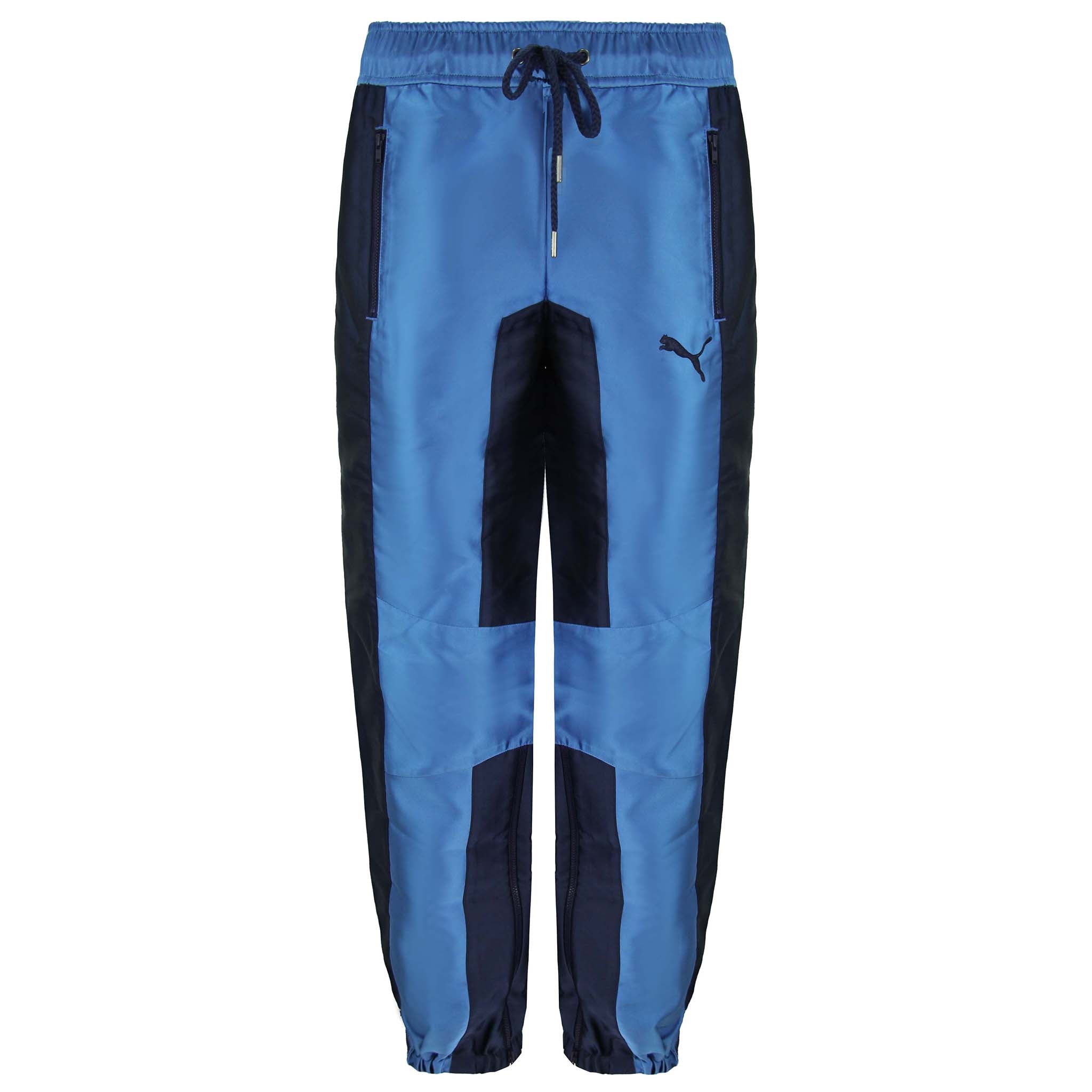 Thumbnail - Puma x Rihanna Fenty Satin Marineblaue Jogginghose für Damen