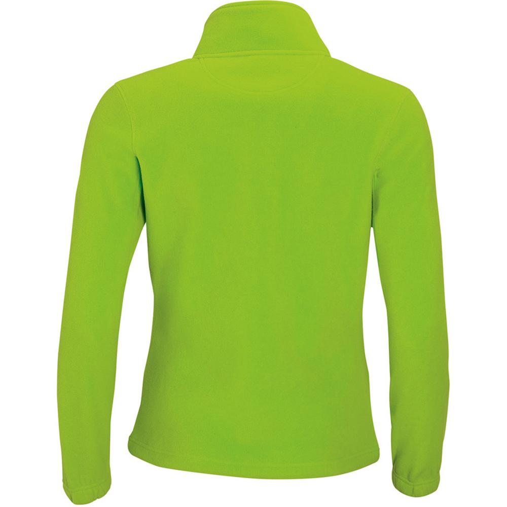 SOLS Kvinnor/Damer North Fleecejacka med full dragkedja (Lime) dam – bild 2