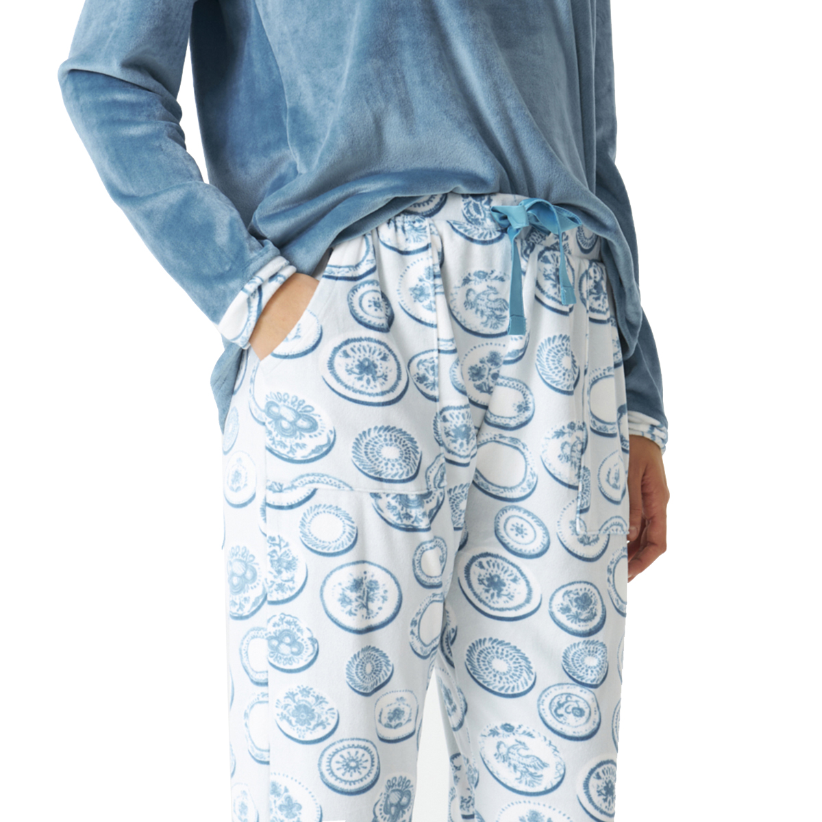 J & J Brothers Långärmad pyjamas JJBDP0501 kvinna dam – bild 2