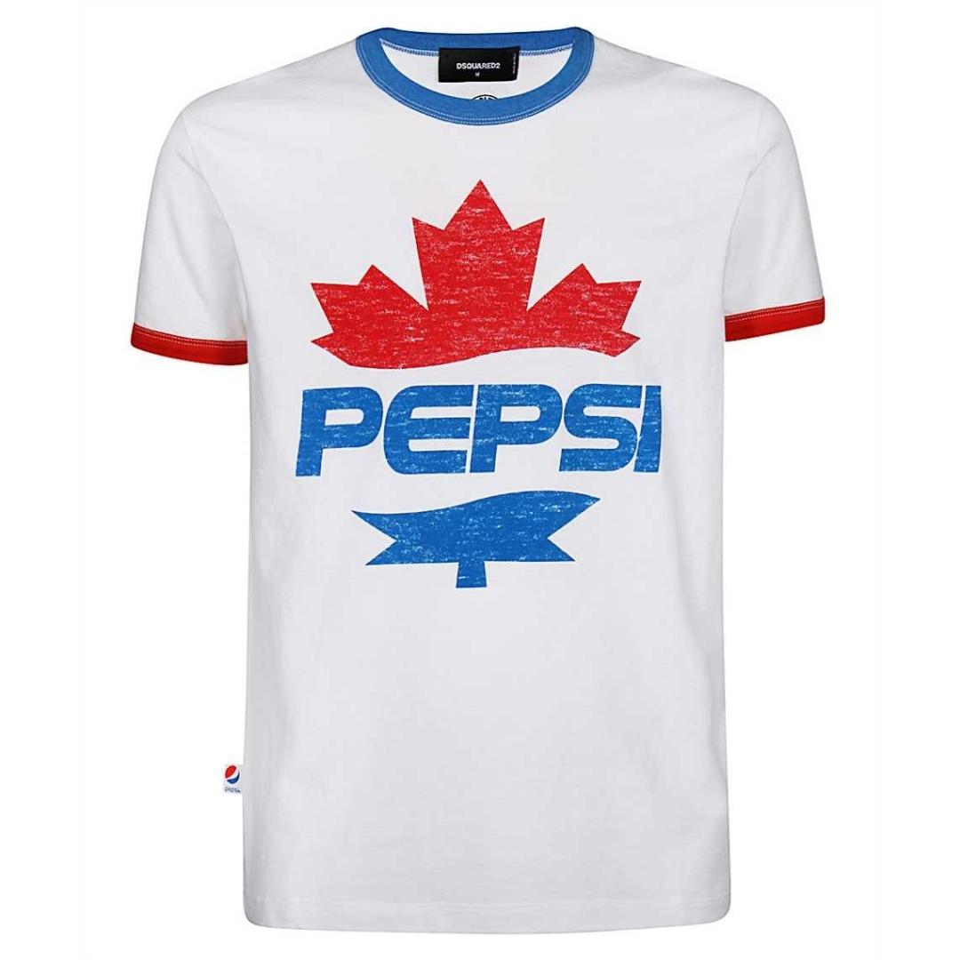 Dsquared2 x Pepsi For The Love Of It White T-Shirt DSQUARED2