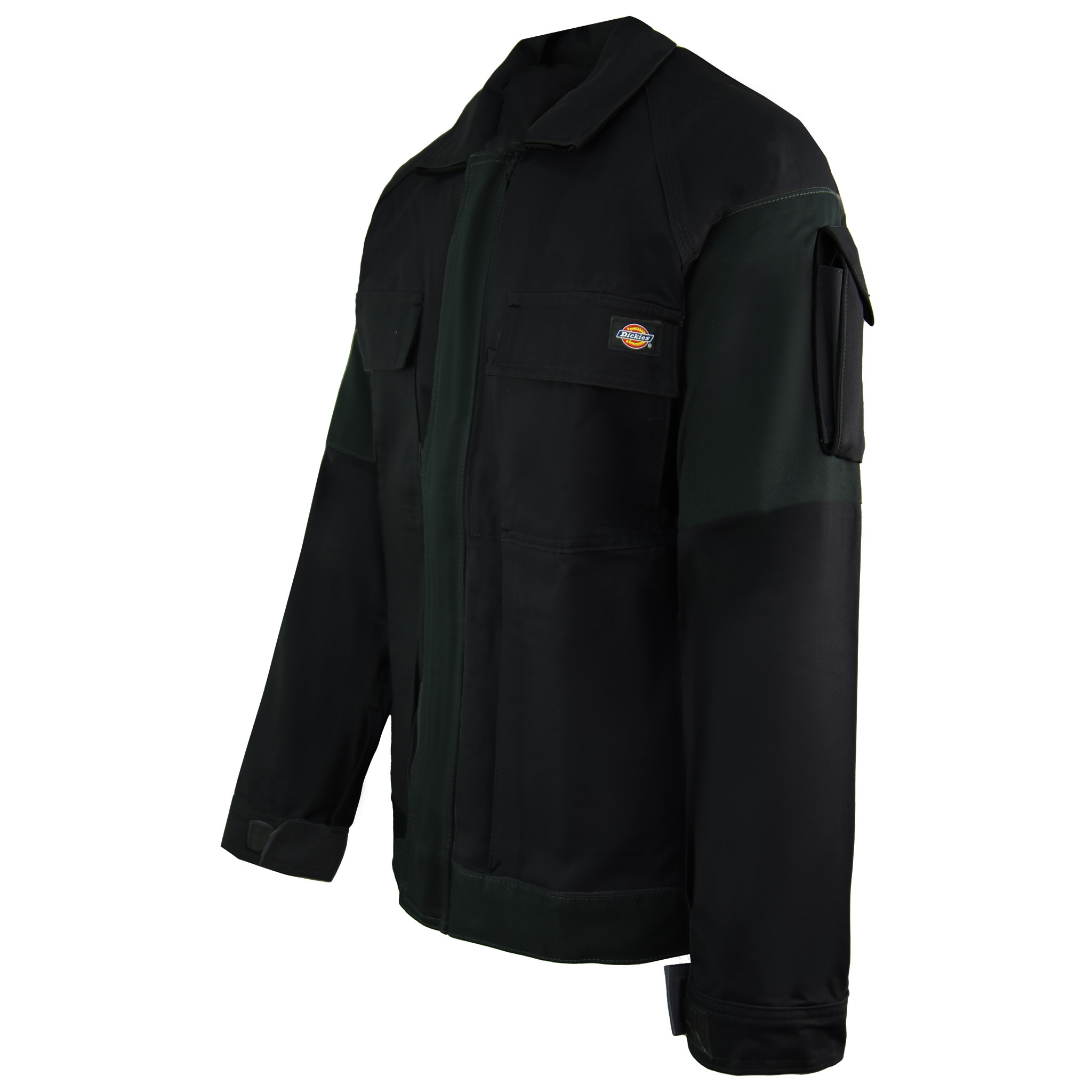 Dickies Grafter Duo Tone Mens Svart Jacka för arbetskläder herr – bild 2