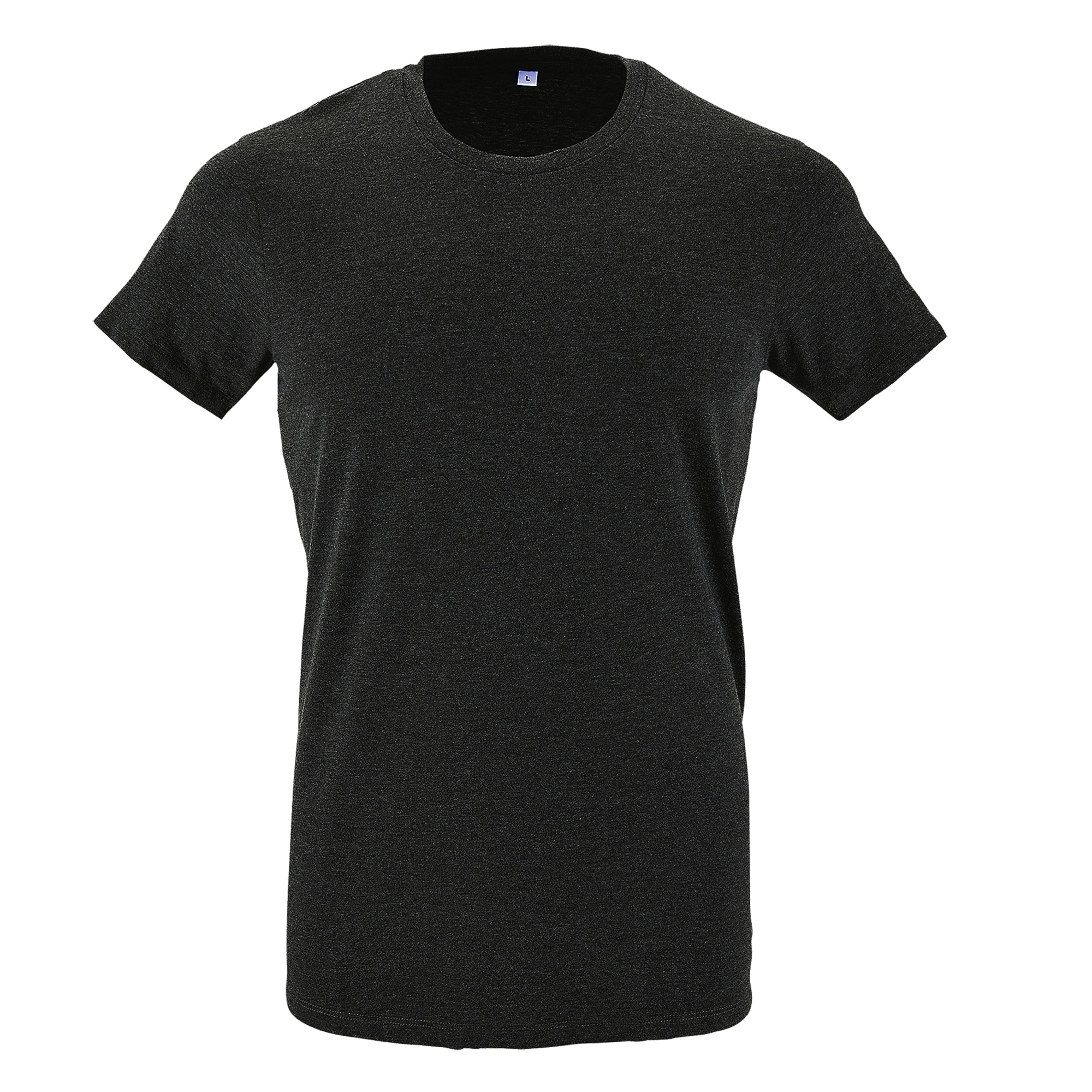Thumbnail - SOLS Mens Regent Slim Fit Short Sleeve T-Shirt (Charcoal Marl)