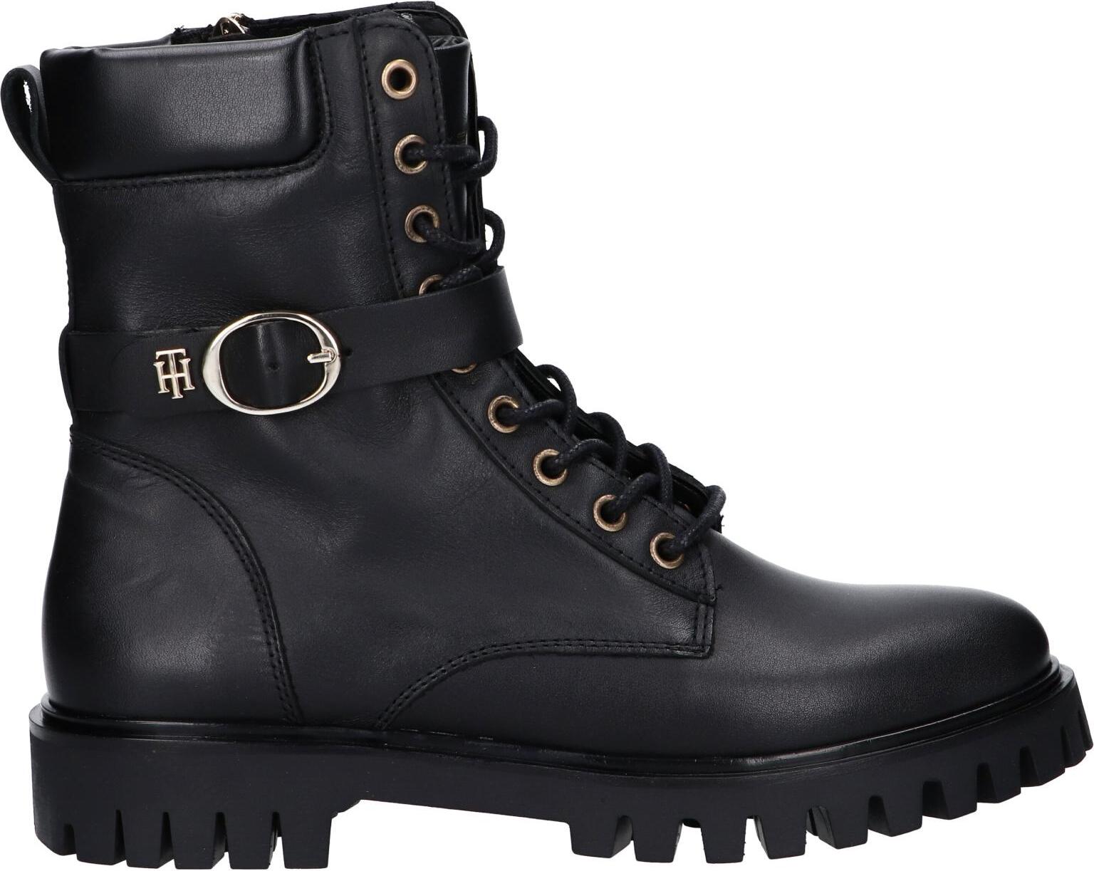 Thumbnail - Schwarze Ankle Boots für Damen von Tommy Hilfiger