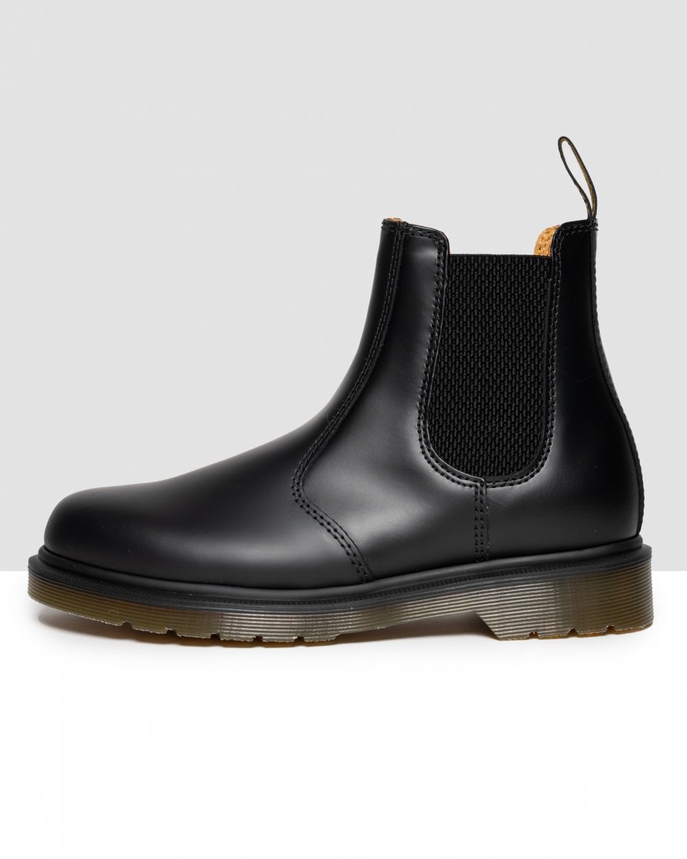 Thumbnail - Kaufen Sie Dr. Martens 2976 Damen Schwarze Leder Chelsea-Stiefel