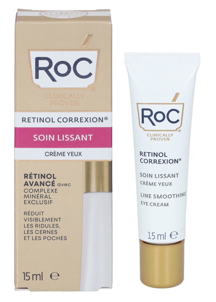 Roc Retinol Correxion Linjeutjämnande Ögonkräm 15Ml