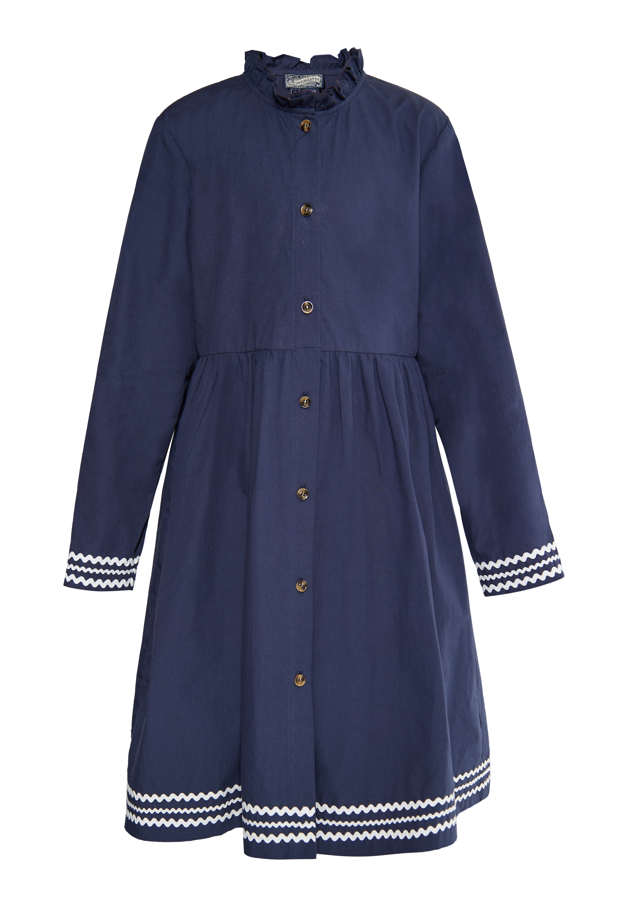 Thumbnail - Dreimaster Kleid Mädchen (Kids) Marine