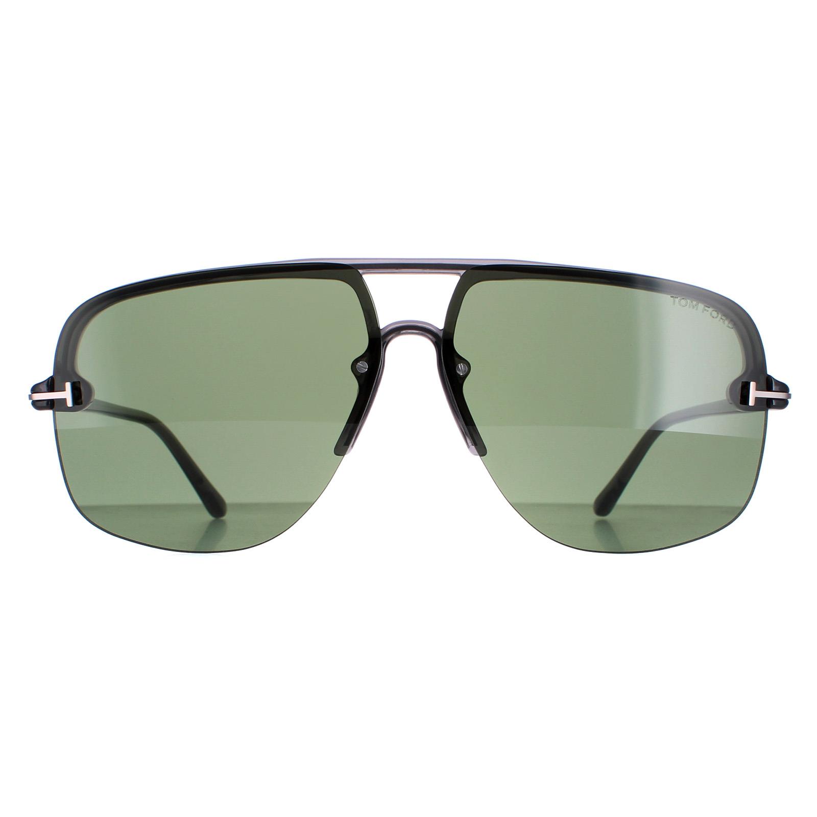 Thumbnail - Tom Ford Aviator Herren Grün Grün Hugo 02 FT1003