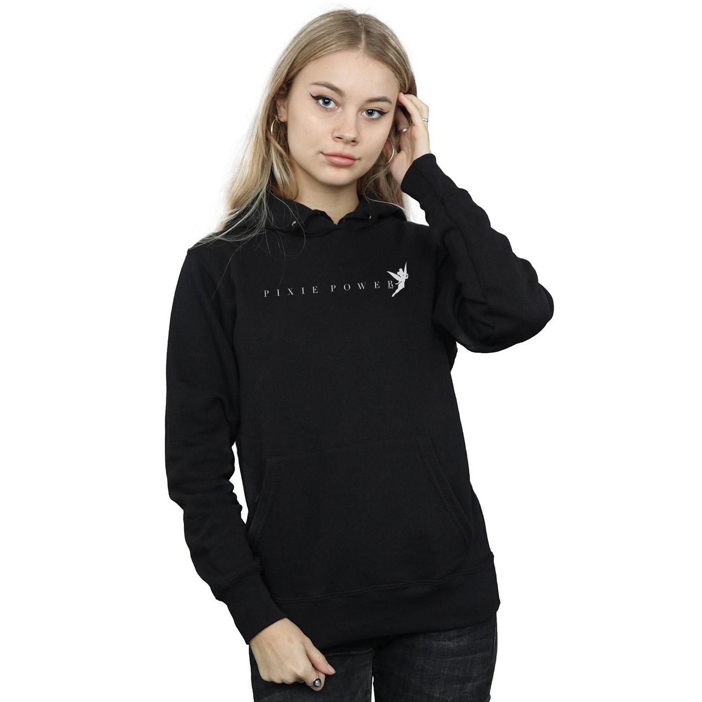 Disney Womens/Ladies Tinker Bell Pixie Power Hoodie (Black) dam – bild 2