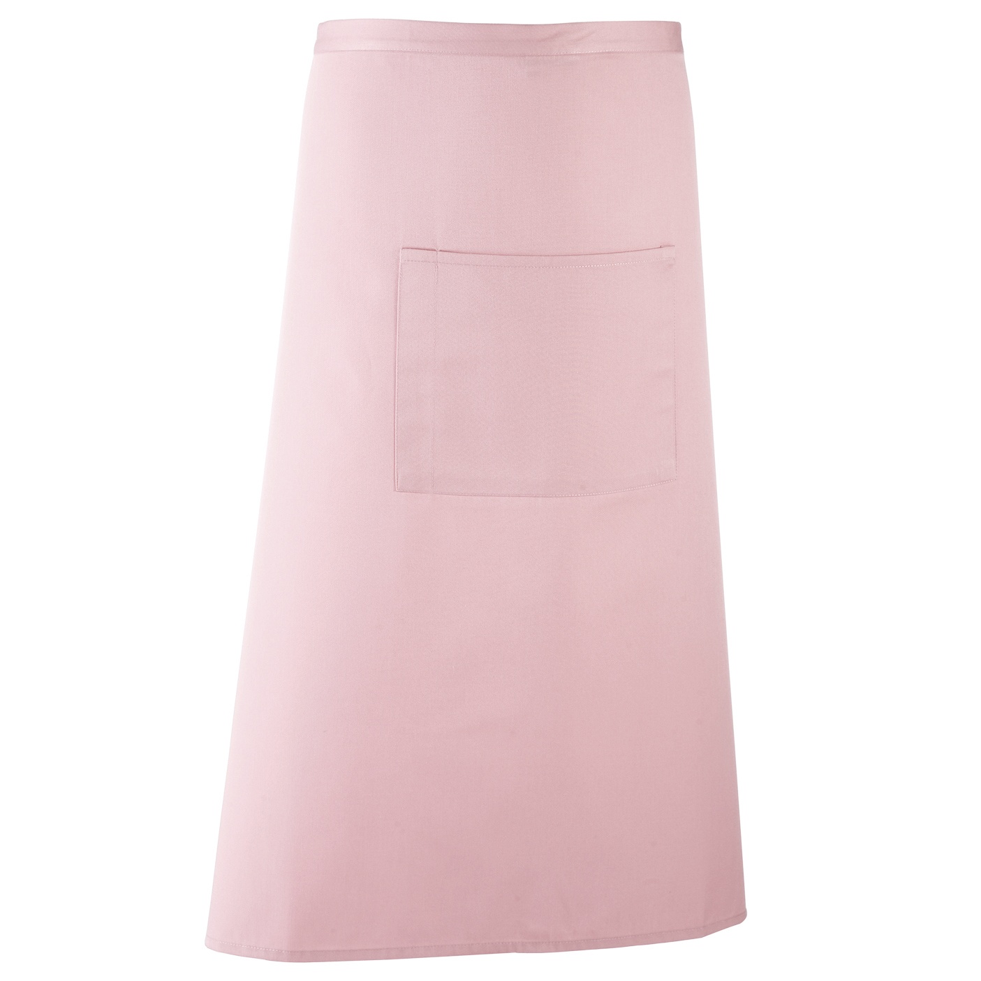 Thumbnail - Premier Unisex Colours Barschürze (lang, kontinental) (2er-Pack) (Rosa)