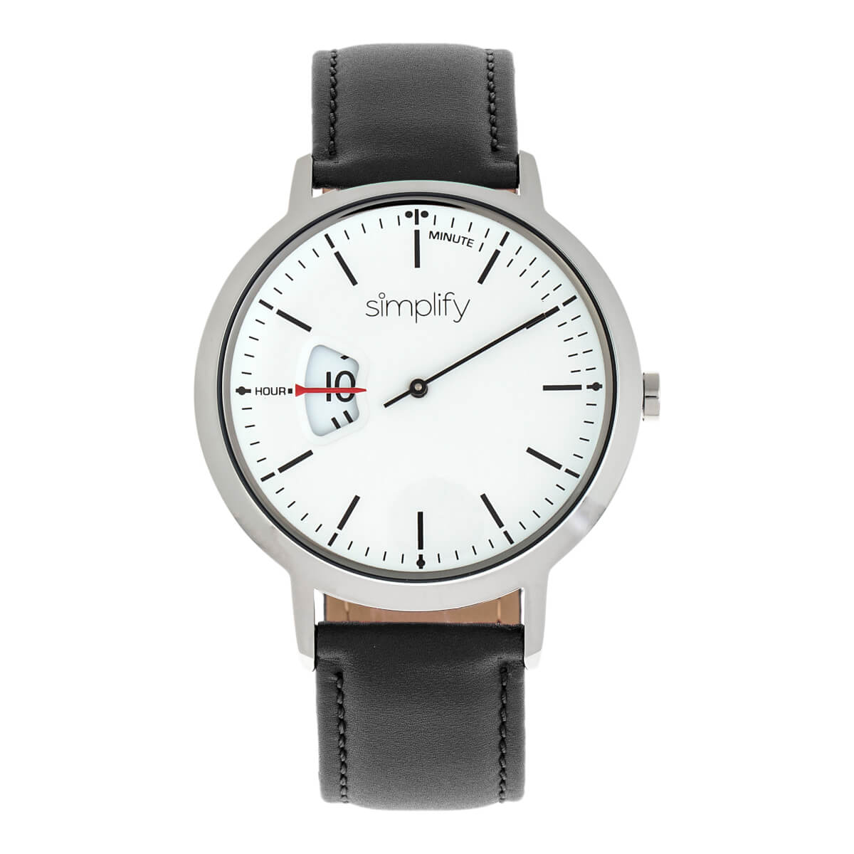 Thumbnail - Simplifier la montre à bracelet en cuir 6500