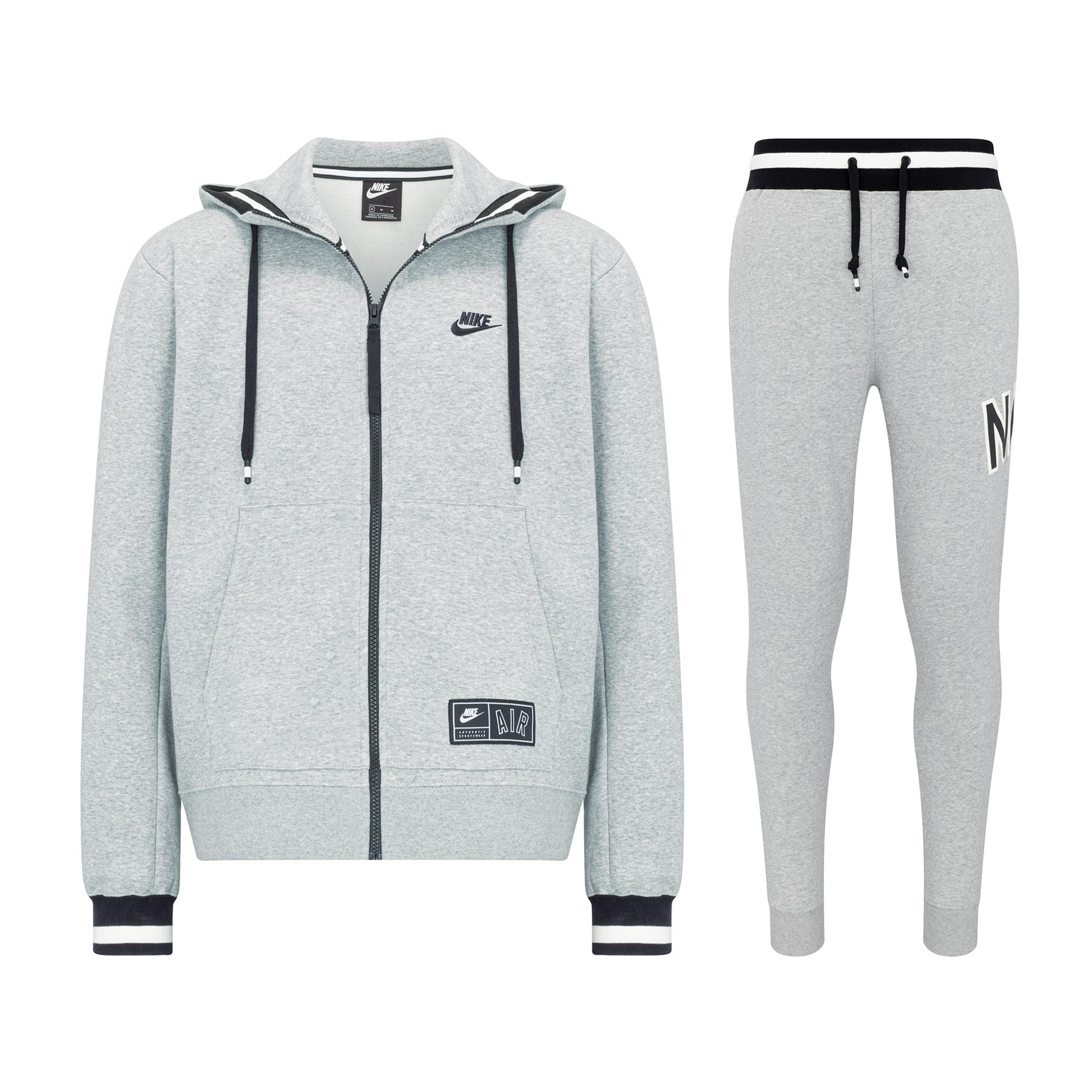 nike sweatsuit zip up