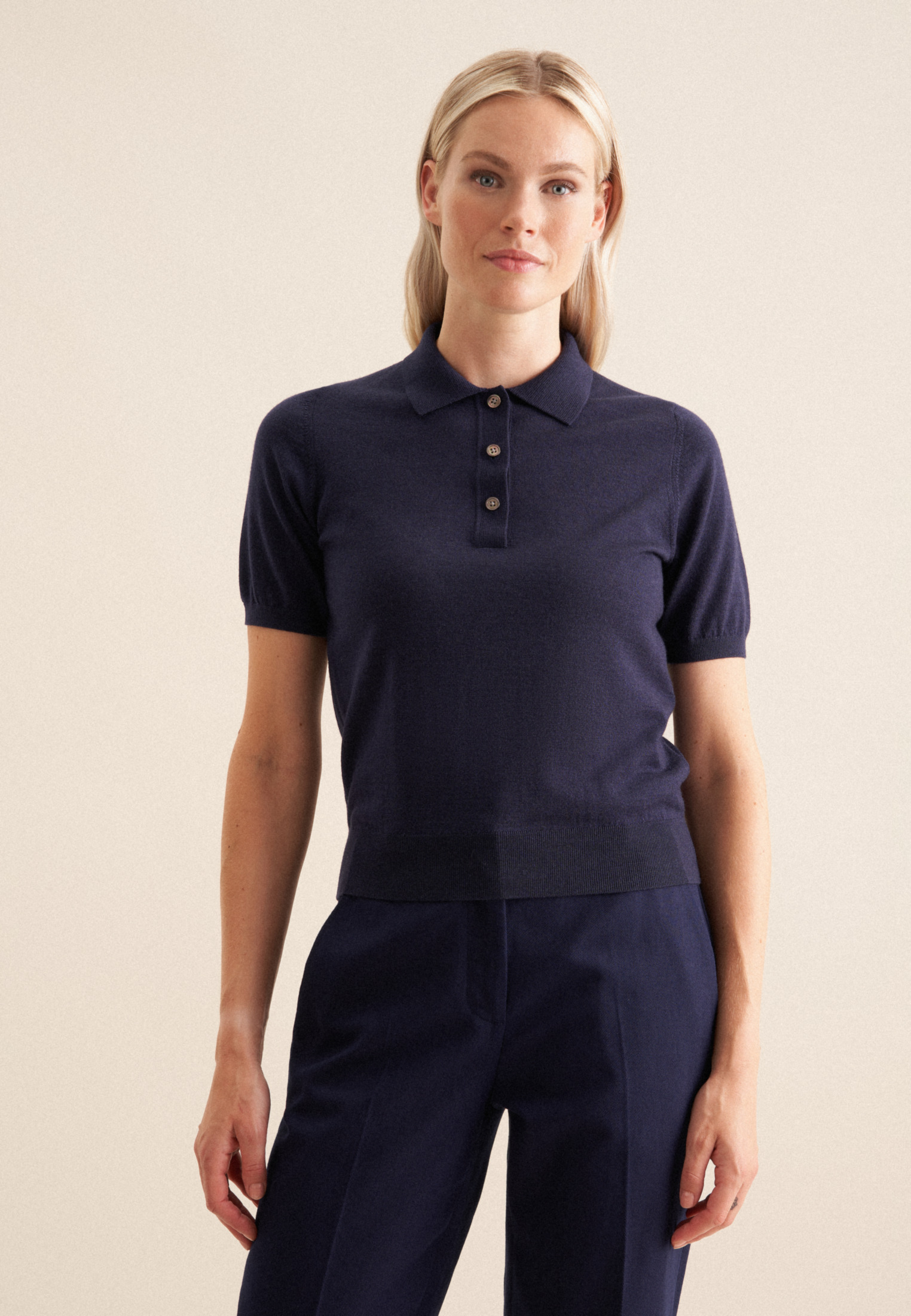 Thumbnail - Pullover Damen Dunkelblau