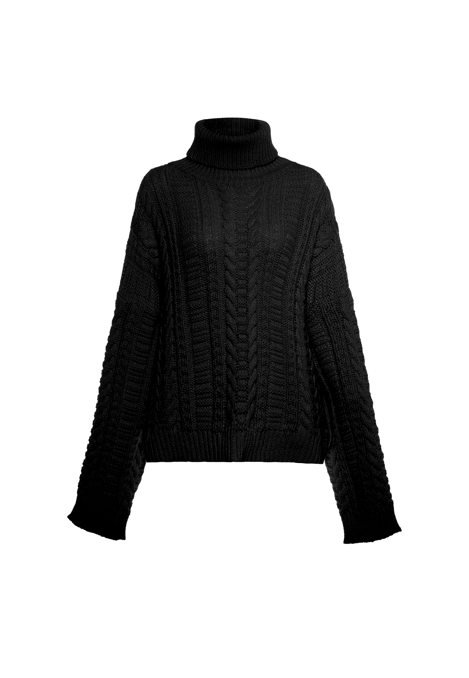 Thumbnail - Mymo Pullover Damen schwarz
