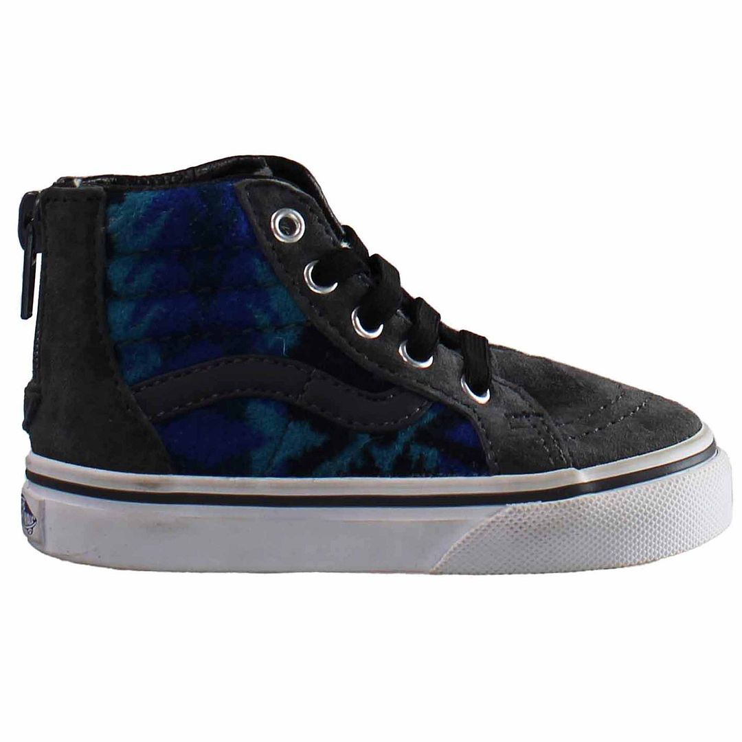 Vans SK8-Hi Zip Grijs Kinderschoenen
