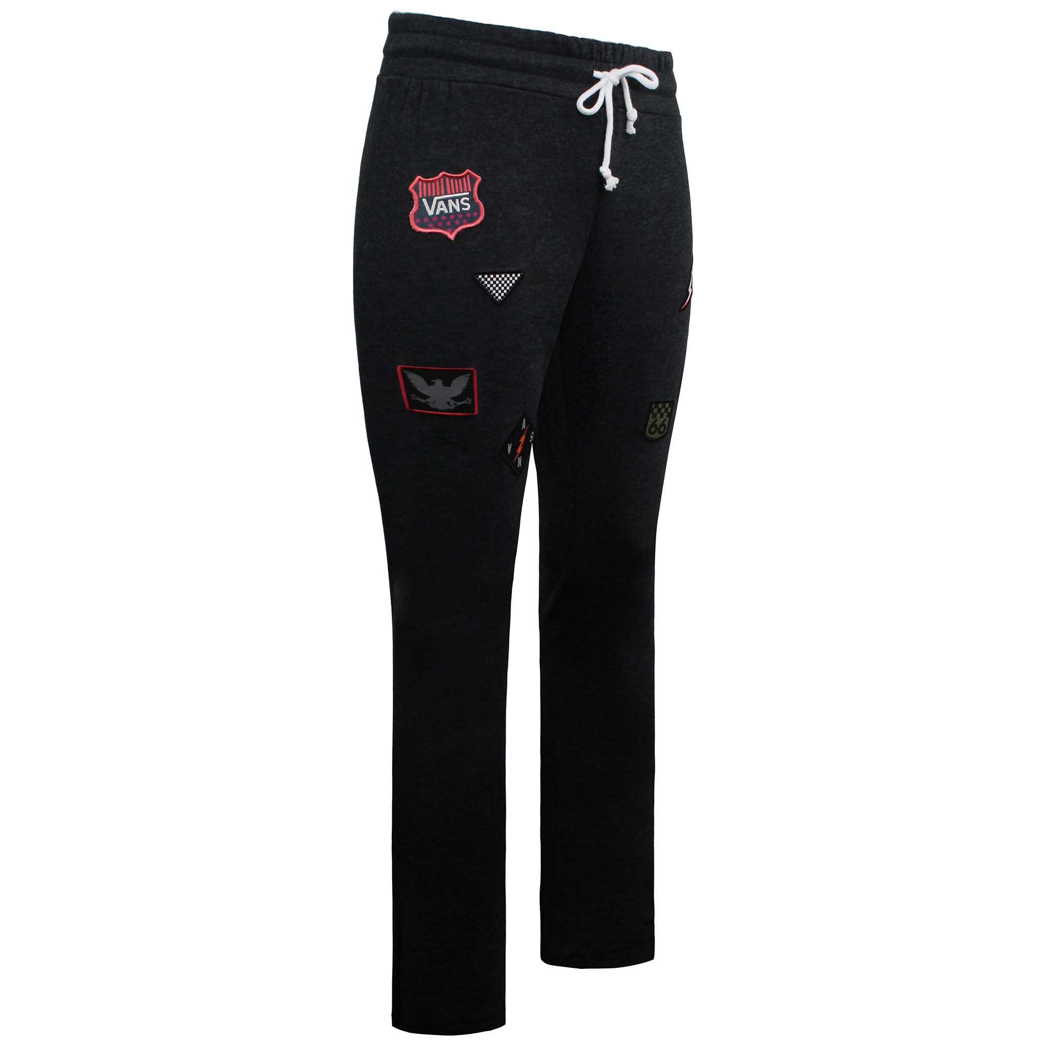 Vans Off The Wall Stretch Midja Svart Ljung Träningsbyxor för herrar VNO09243W – bild 2